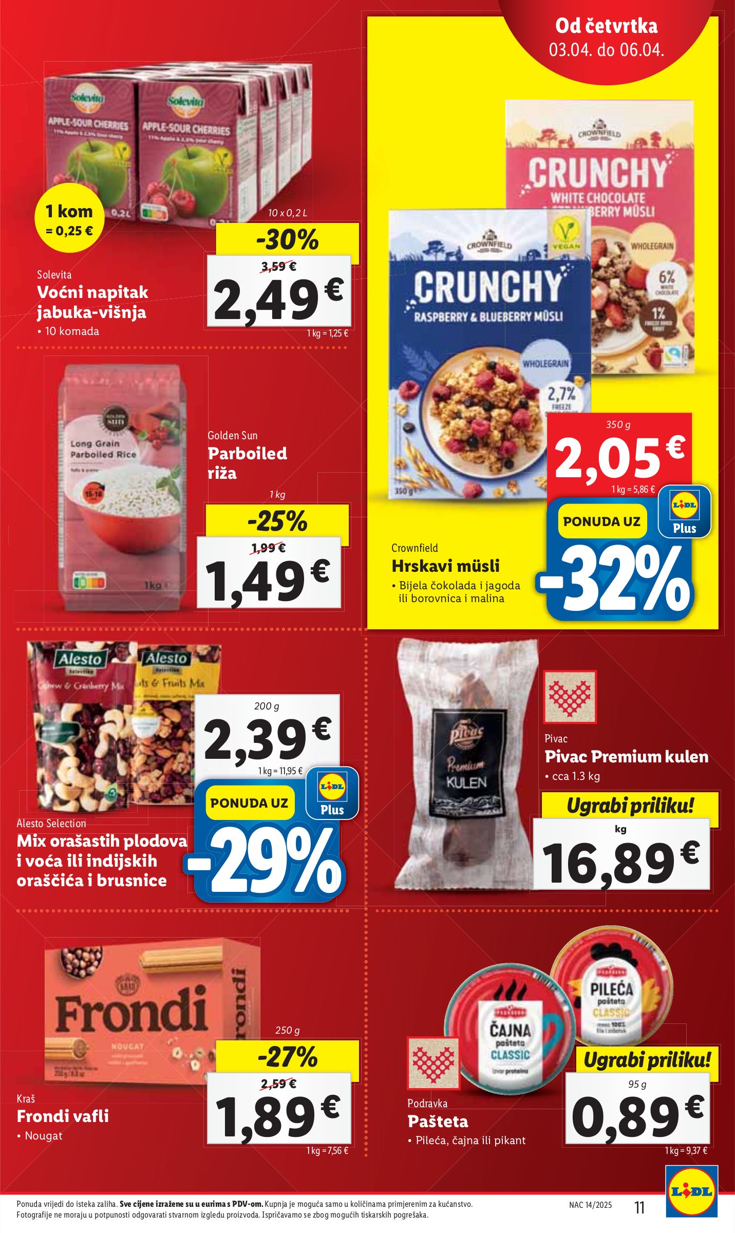 lidl - Lidl katalog vrijedi od 03.04. do 06.04. - page: 11