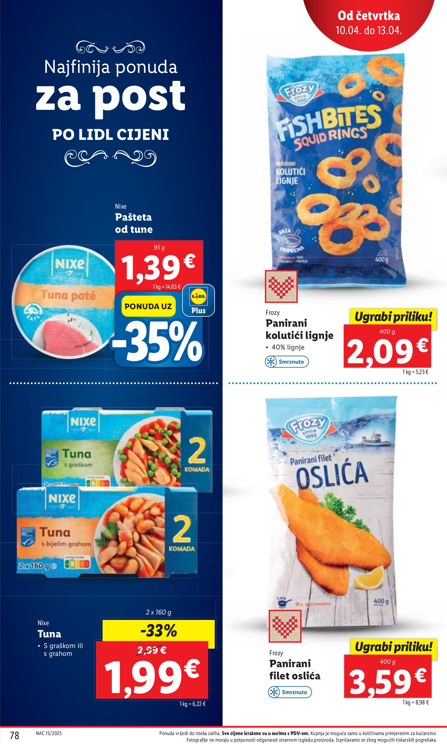 lidl - Lidl katalog vrijedi od 07.04. do 13.04. - page: 78 lidl - Lidl katalog vrijedi od 07.04. do 13.04. - page: 78