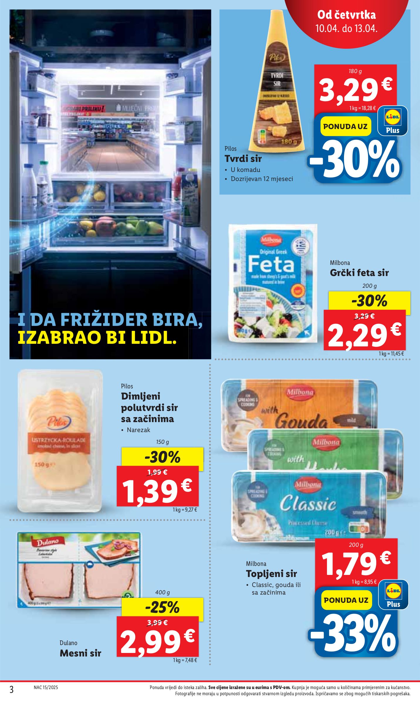 lidl - Lidl katalog vrijedi od 10.04. do 13.04. - page: 3