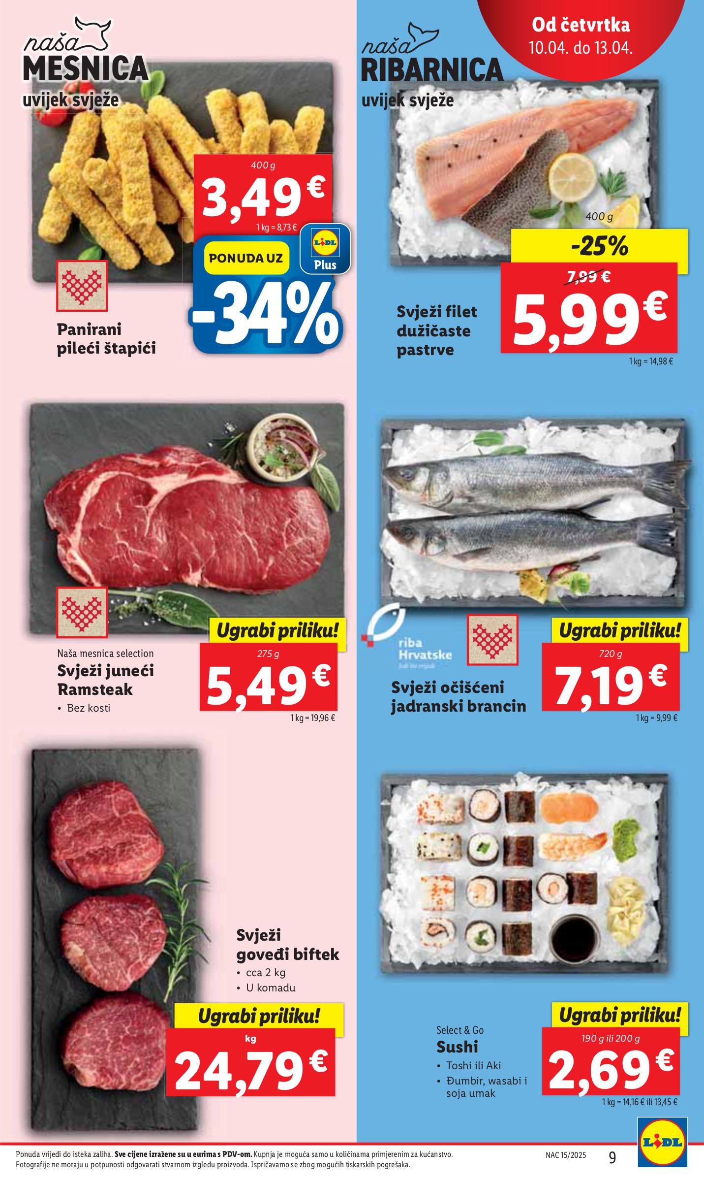 lidl - Lidl katalog vrijedi od 10.04. do 13.04. - page: 9
