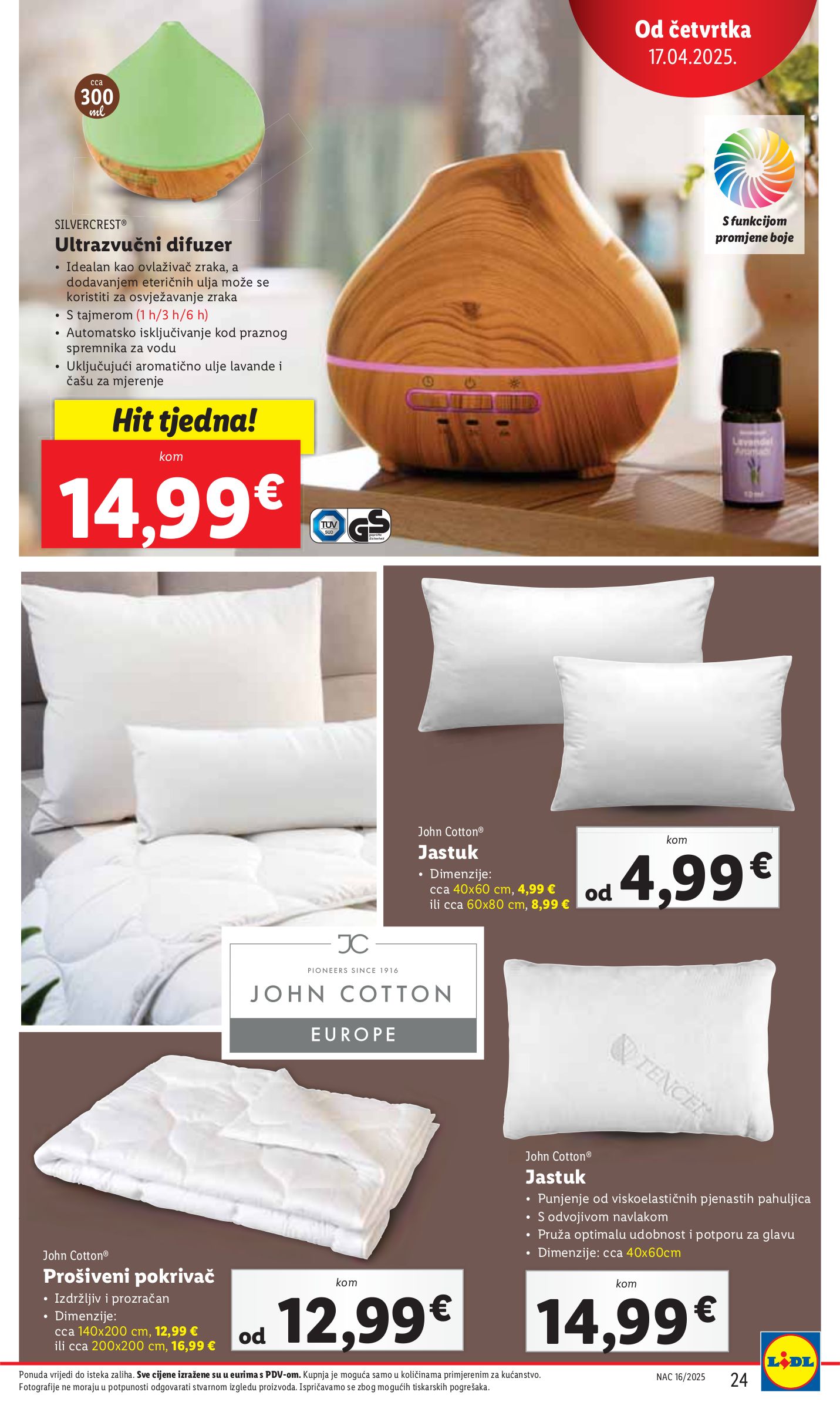 lidl - Lidl katalog vrijedi od 17.04. do 19.04. - page: 24 lidl - Lidl katalog vrijedi od 17.04. do 19.04. - page: 24