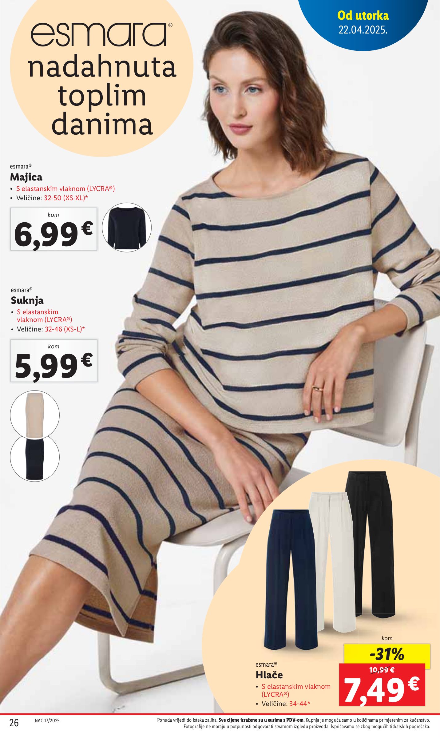 lidl - Lidl katalog vrijedi od 22.04. do 27.04. - page: 26 lidl - Lidl katalog vrijedi od 22.04. do 27.04. - page: 26