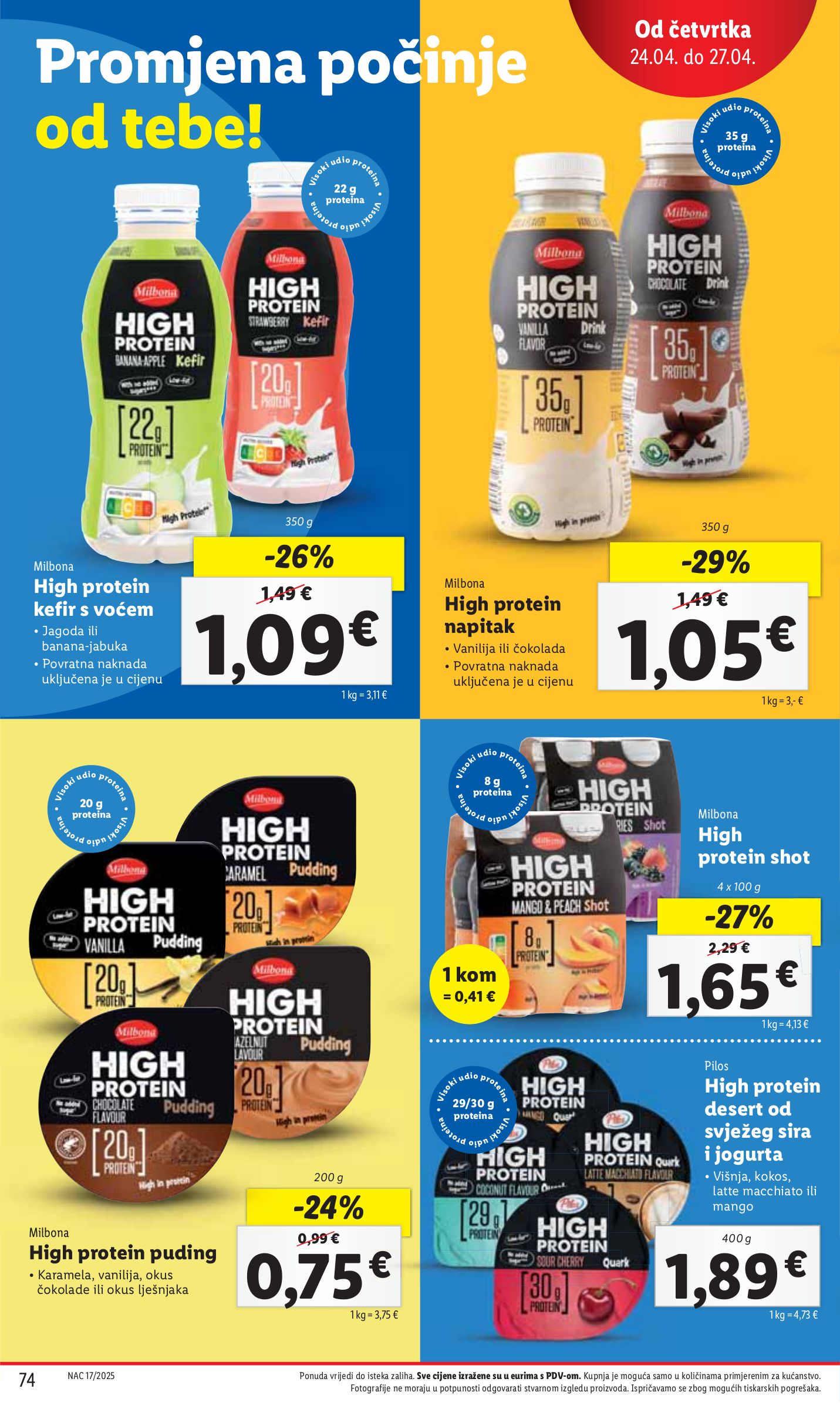 lidl - Lidl katalog vrijedi od 22.04. do 27.04. - page: 74 lidl - Lidl katalog vrijedi od 22.04. do 27.04. - page: 74