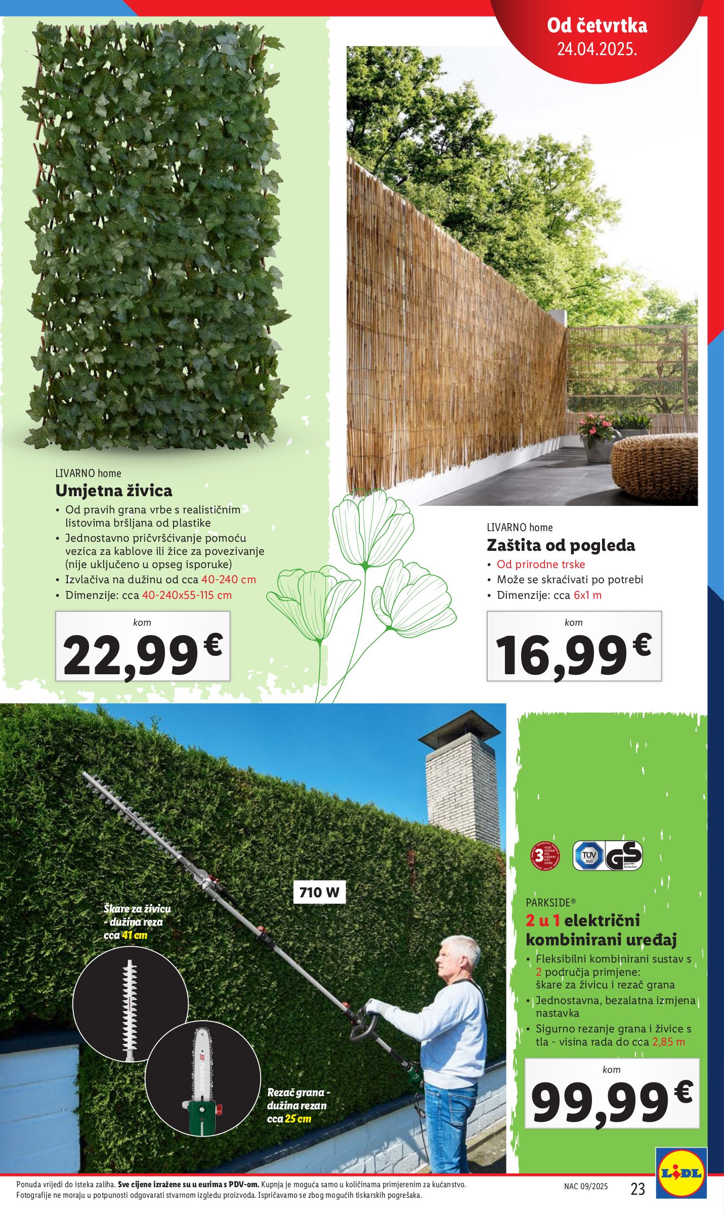 lidl - Prelistajte ovaj Lidl - Sve boje proljeća u vašem vrtu katalog, vrijedi od 27.02. do 16.05. - page: 23 lidl - Prelistajte ovaj Lidl - Sve boje proljeća u vašem vrtu katalog, vrijedi od 27.02. do 16.05. - page: 23