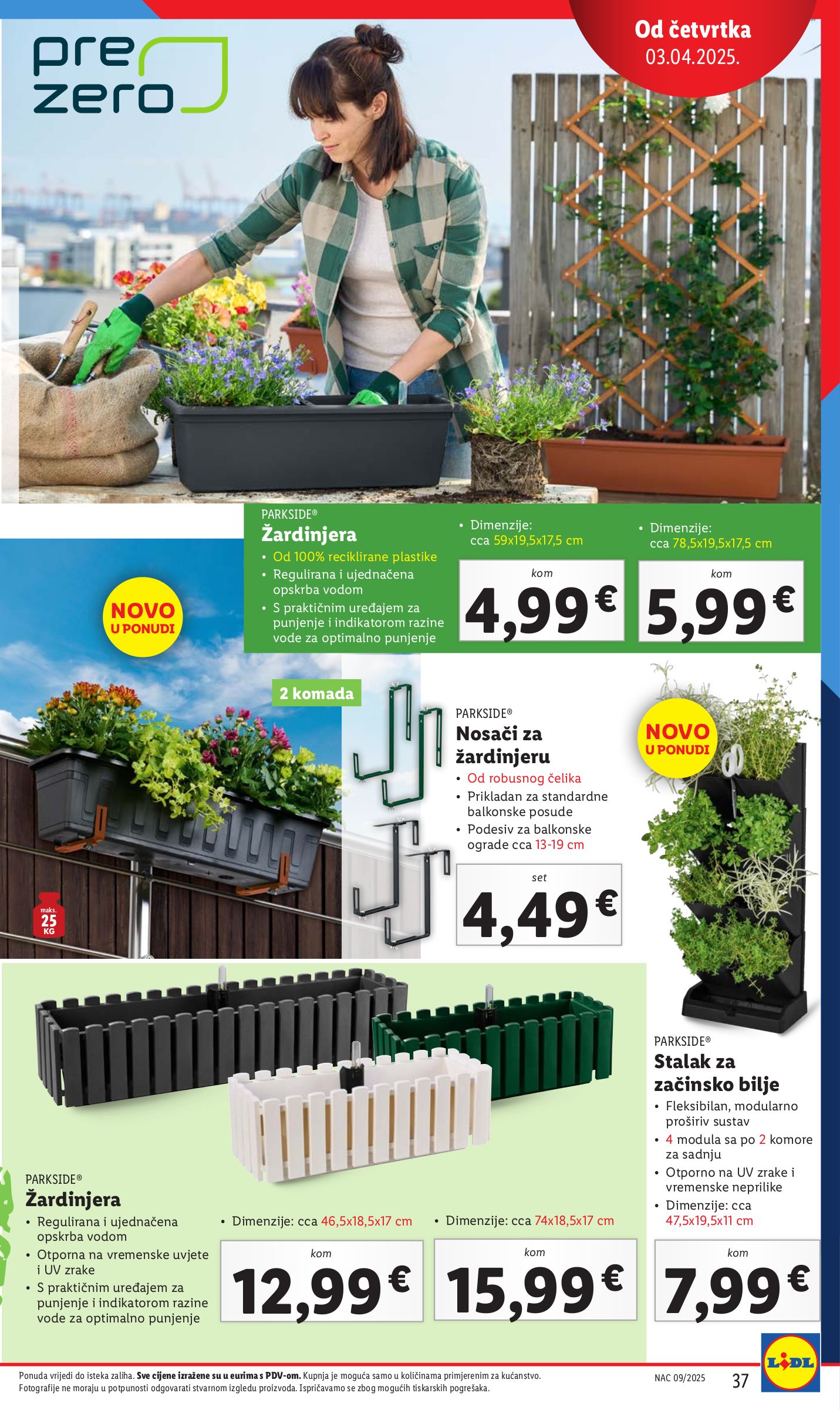 lidl - Prelistajte ovaj Lidl - Sve boje proljeća u vašem vrtu katalog, vrijedi od 27.02. do 16.05. - page: 37 lidl - Prelistajte ovaj Lidl - Sve boje proljeća u vašem vrtu katalog, vrijedi od 27.02. do 16.05. - page: 37