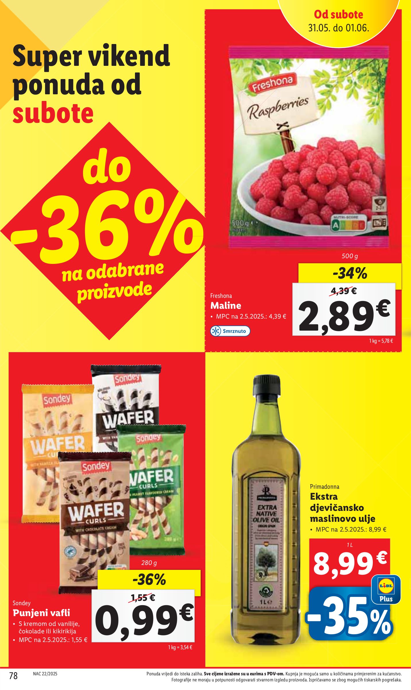 lidl - Prelistajte ovaj Lidl katalog, vrijedi od 26.05. do 01.06. - page: 78 lidl - Prelistajte ovaj Lidl katalog, vrijedi od 26.05. do 01.06. - page: 78