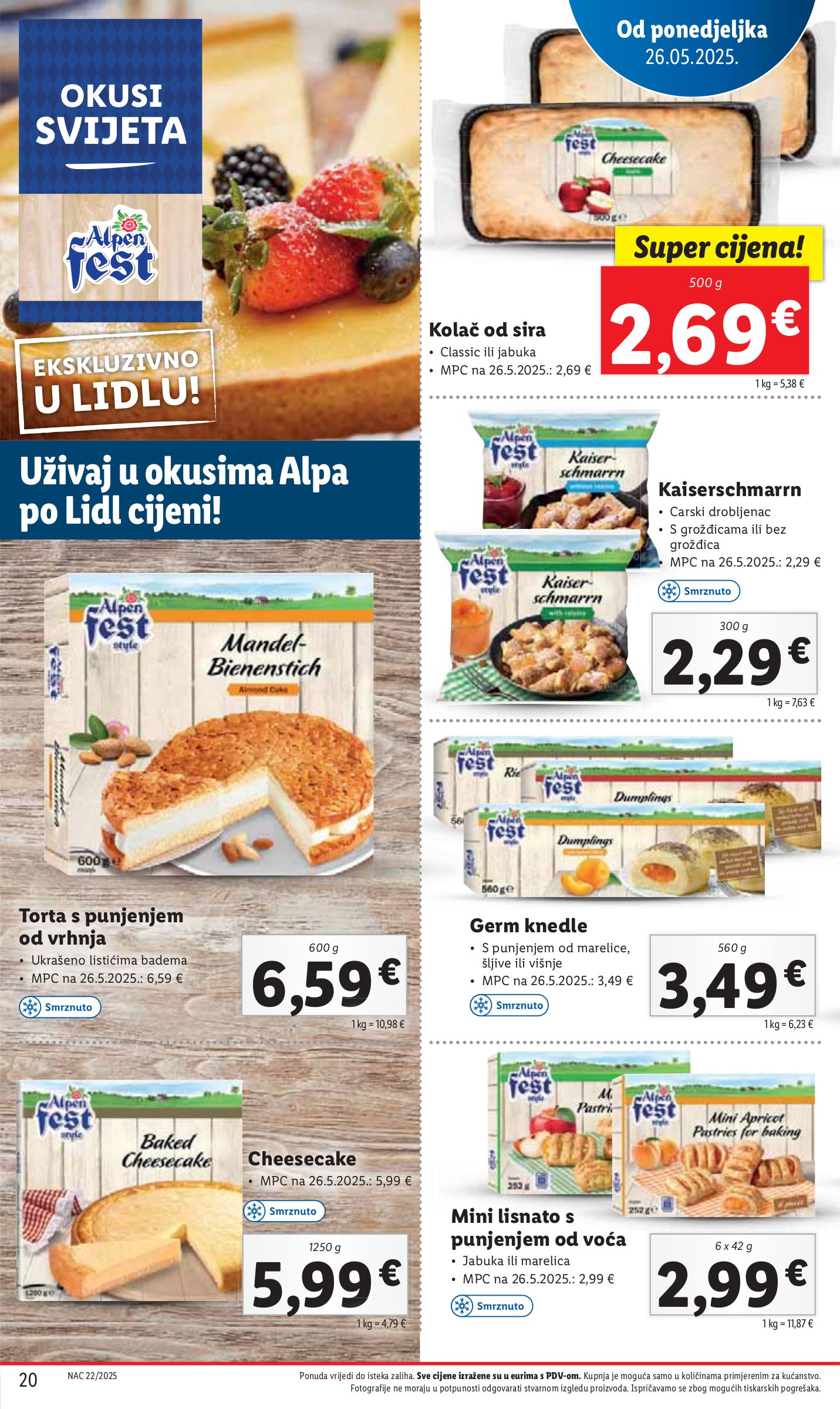 lidl - Prelistajte ovaj Lidl katalog, vrijedi od 26.05. do 01.06. - page: 20 lidl - Prelistajte ovaj Lidl katalog, vrijedi od 26.05. do 01.06. - page: 20