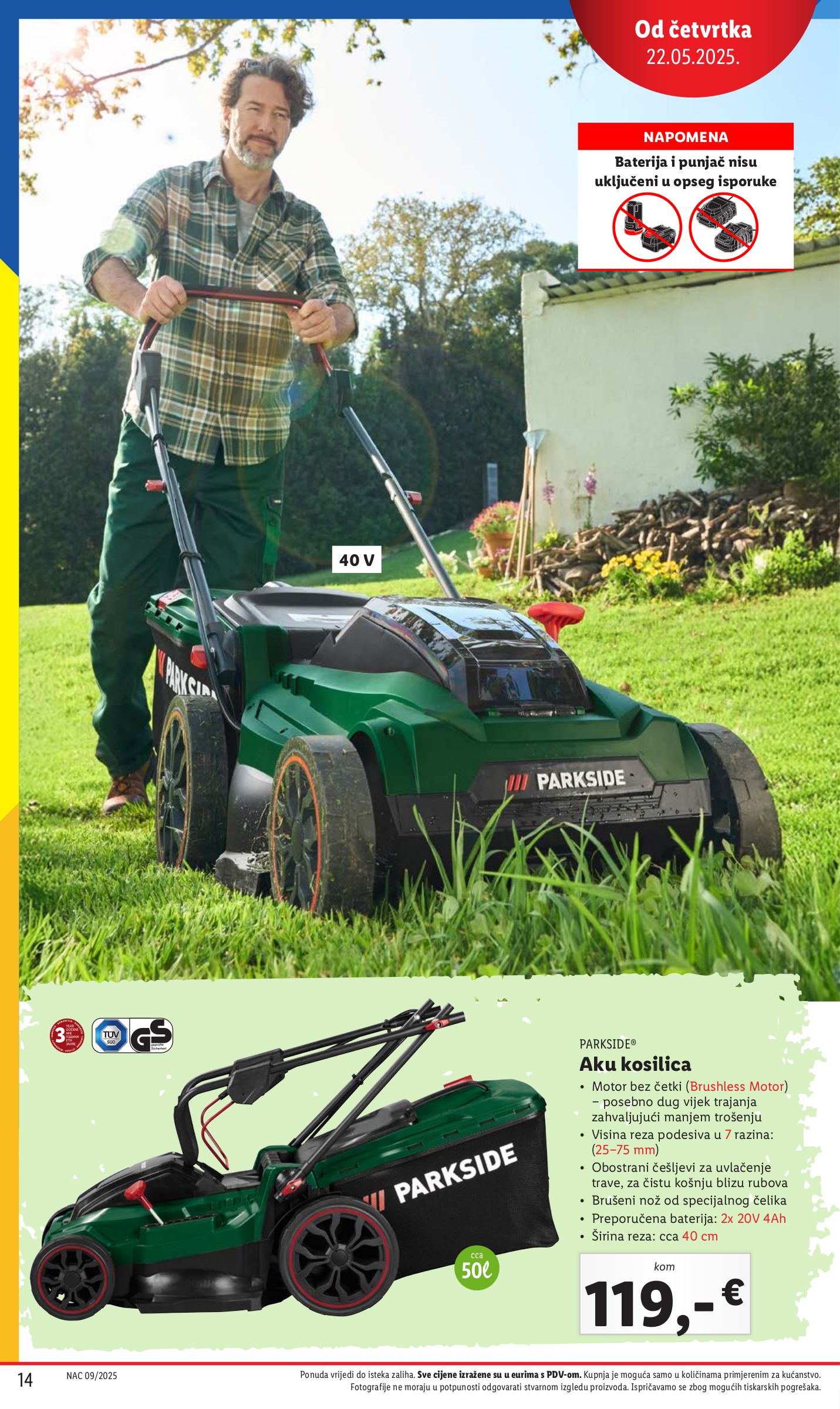 lidl - Prelistajte ovaj Lidl - Sve boje proljeća u vašem vrtu katalog, vrijedi od 26.05. do 01.06. - page: 14 lidl - Prelistajte ovaj Lidl - Sve boje proljeća u vašem vrtu katalog, vrijedi od 26.05. do 01.06. - page: 14