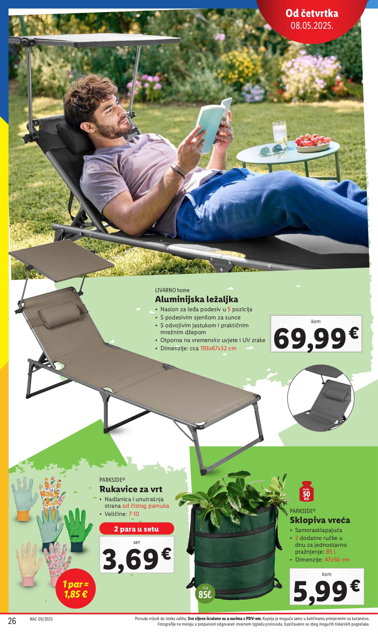 lidl - Prelistajte ovaj Lidl - Sve boje proljeća u vašem vrtu katalog, vrijedi od 26.05. do 01.06. - page: 26 lidl - Prelistajte ovaj Lidl - Sve boje proljeća u vašem vrtu katalog, vrijedi od 26.05. do 01.06. - page: 26