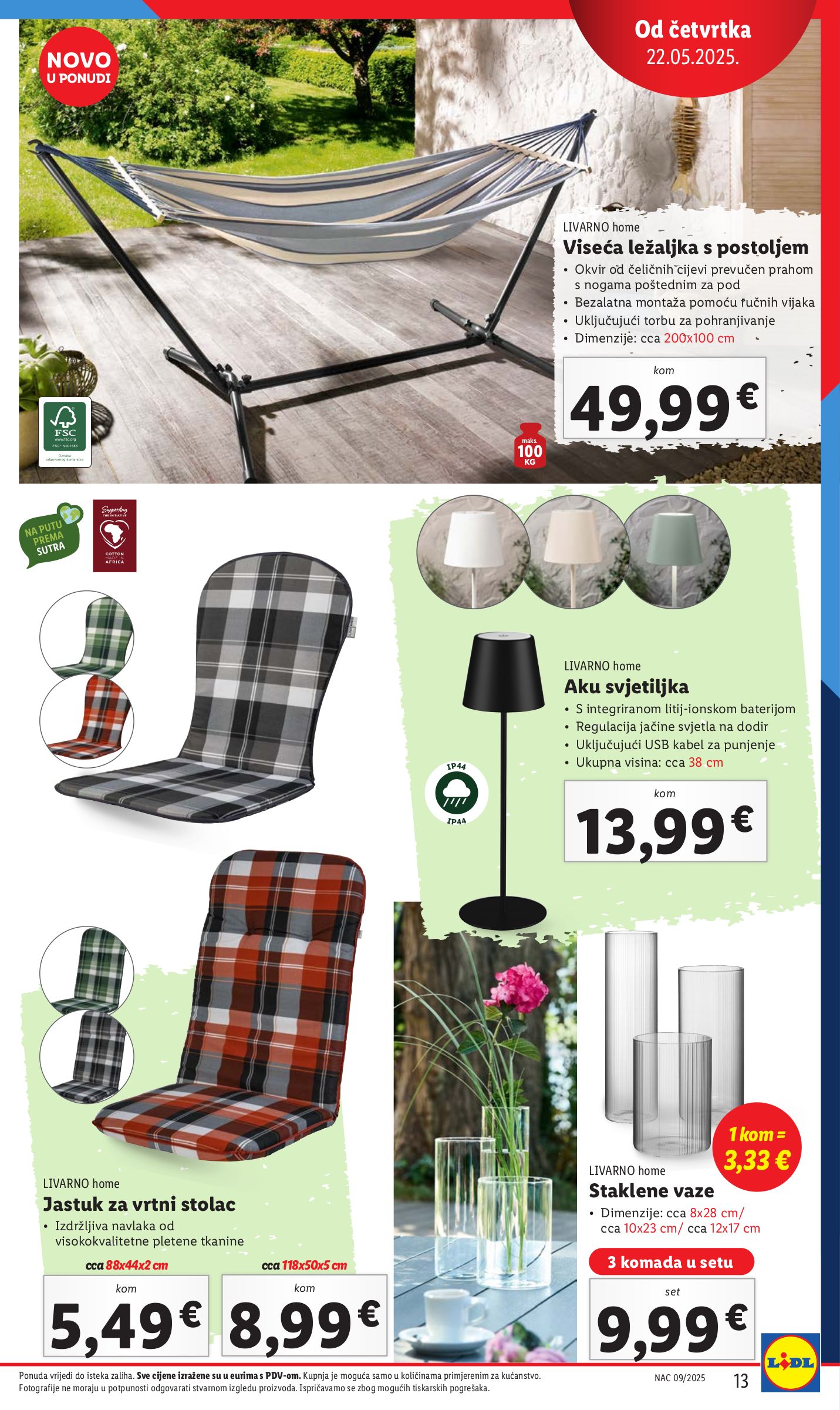 lidl - Prelistajte ovaj Lidl - Sve boje proljeća u vašem vrtu katalog, vrijedi od 26.05. do 01.06. - page: 13 lidl - Prelistajte ovaj Lidl - Sve boje proljeća u vašem vrtu katalog, vrijedi od 26.05. do 01.06. - page: 13