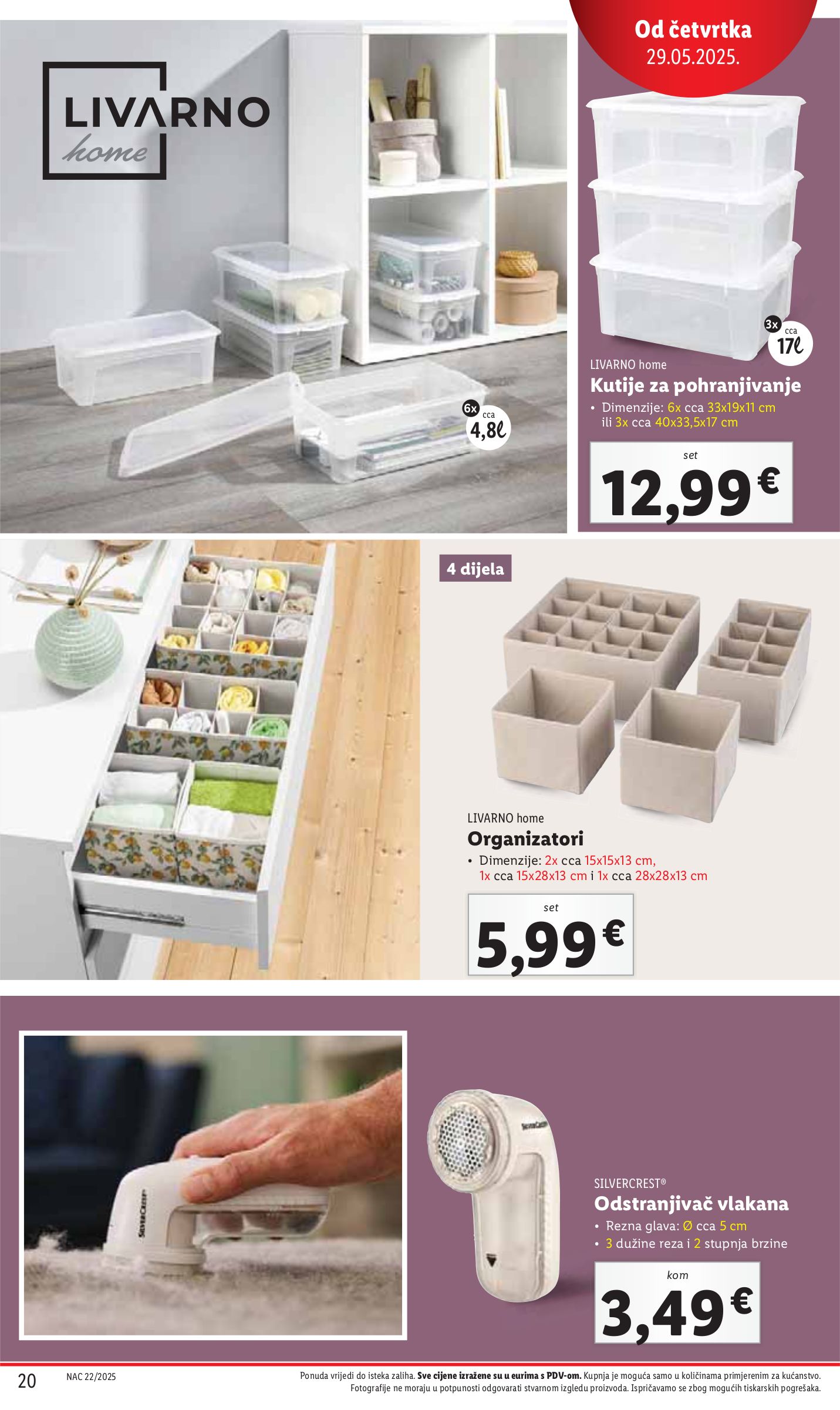 lidl - Prelistajte ovaj Lidl katalog, vrijedi od 29.05. do 01.06. - page: 20
