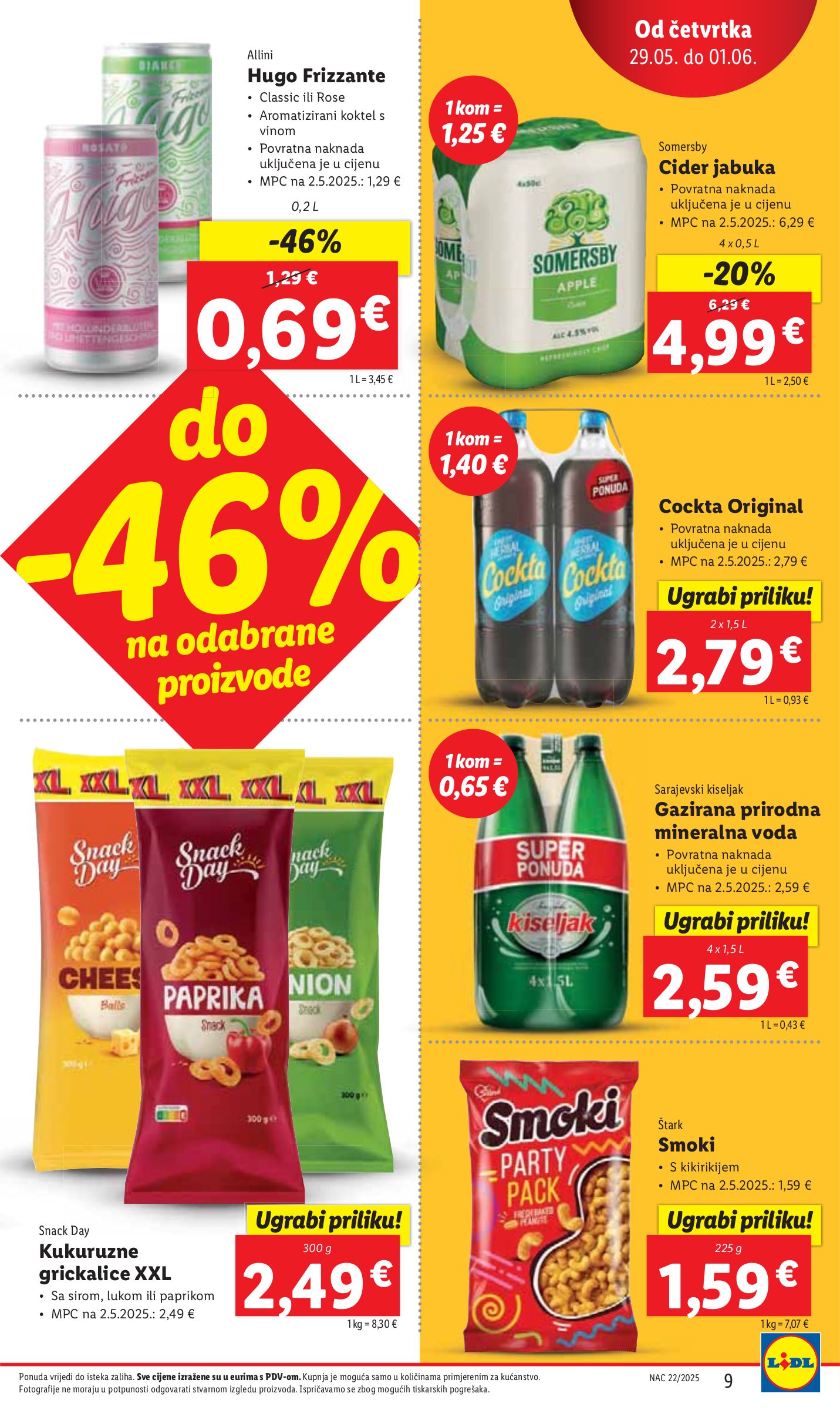 lidl - Prelistajte ovaj Lidl katalog, vrijedi od 29.05. do 01.06. - page: 9