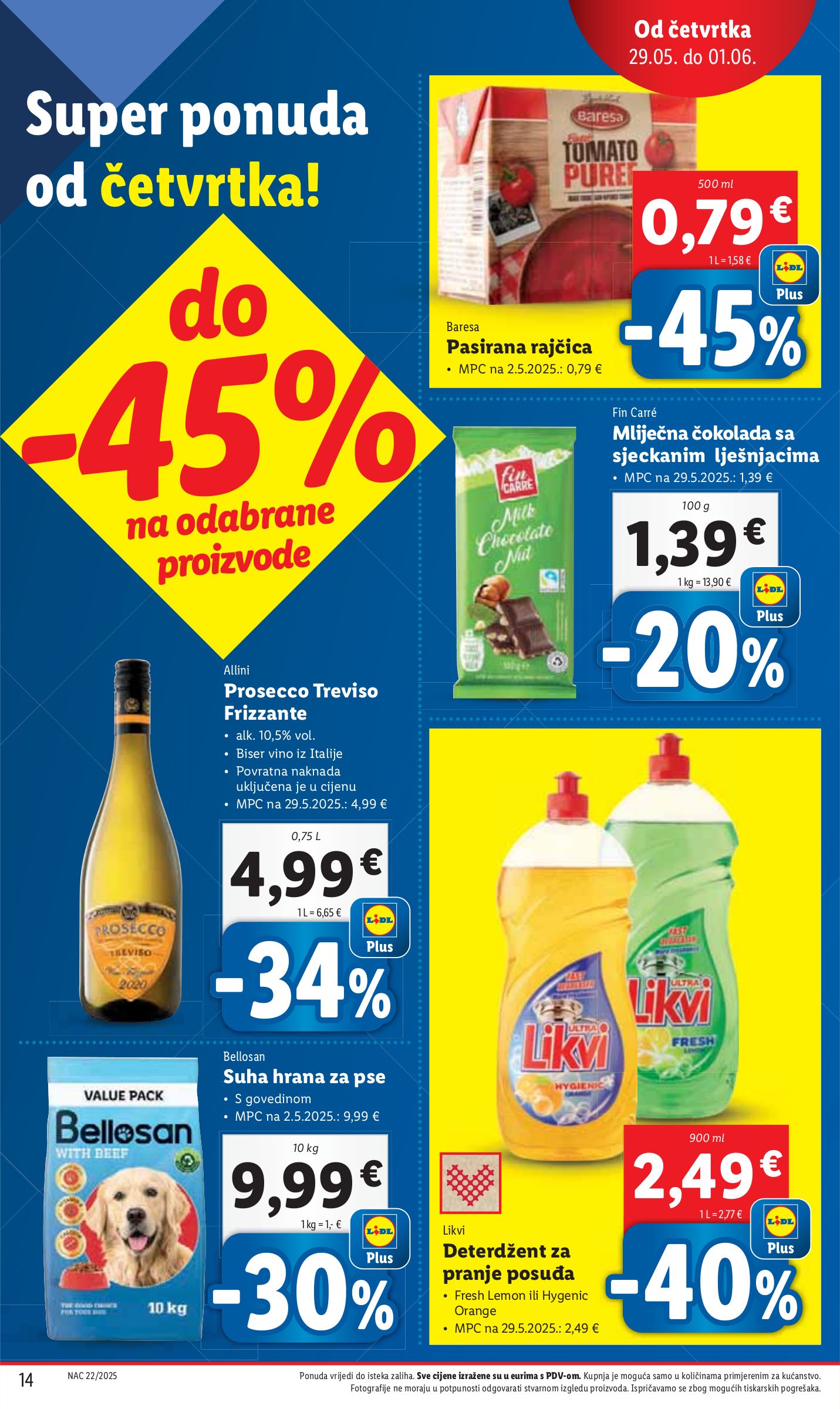 lidl - Prelistajte ovaj Lidl katalog, vrijedi od 29.05. do 01.06. - page: 14