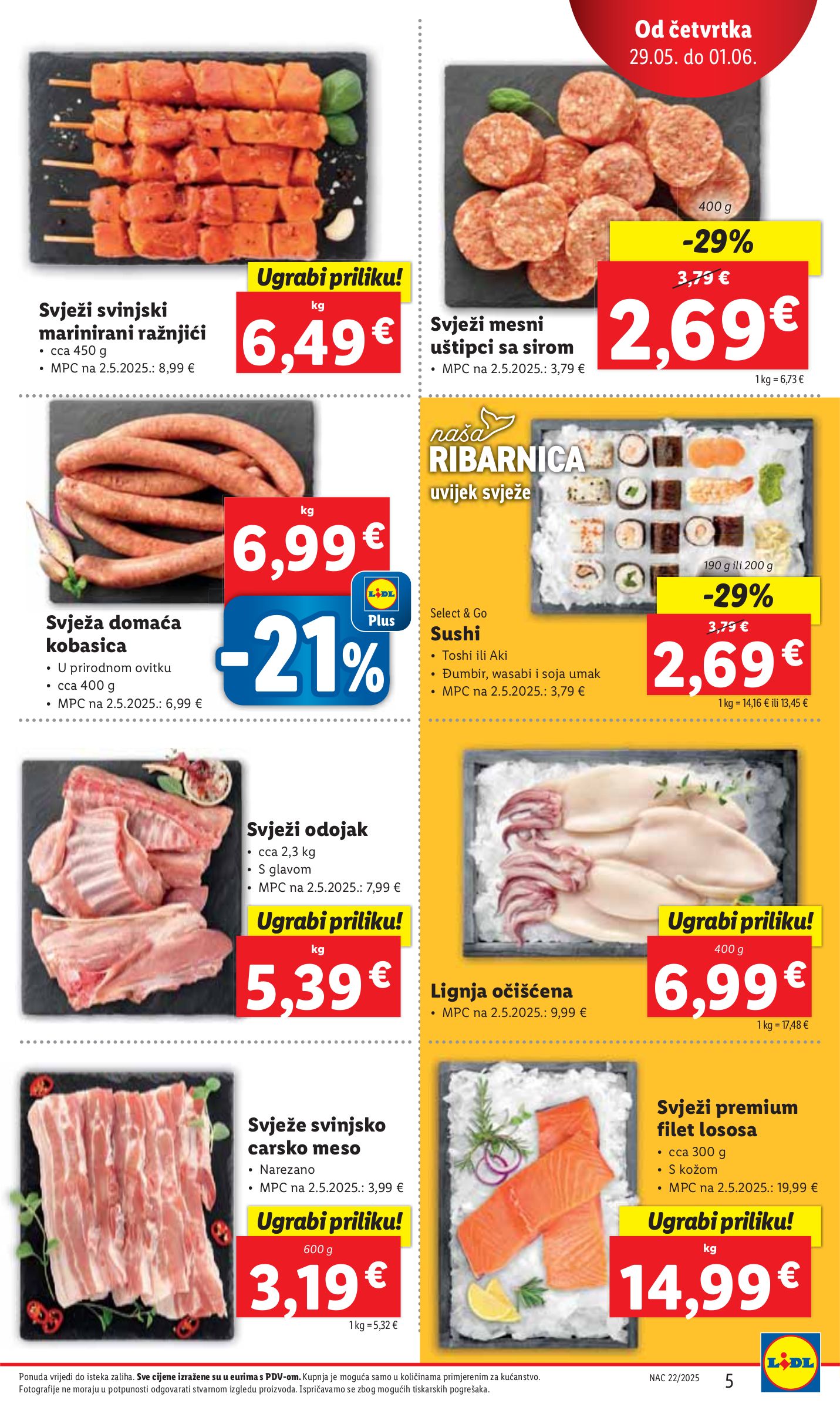 lidl - Prelistajte ovaj Lidl katalog, vrijedi od 29.05. do 01.06. - page: 5