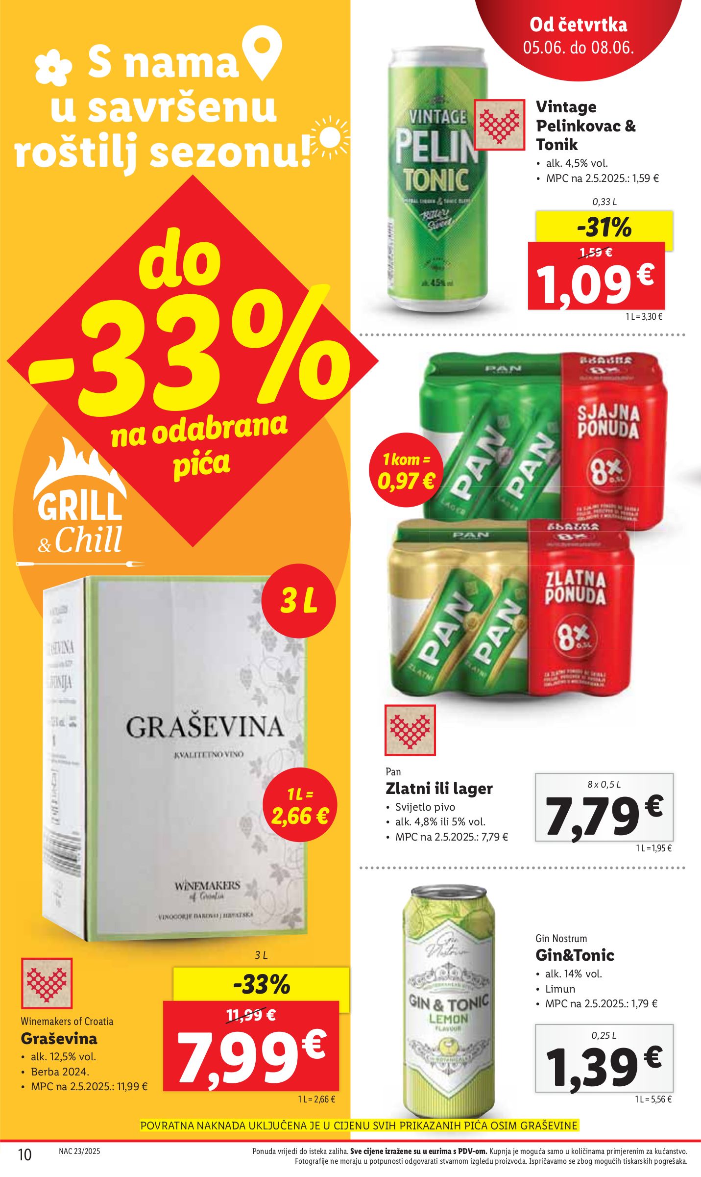 lidl - Prelistajte katalog Lidl, vrijedi od 05.06. do 08.06. - page: 10 lidl - Prelistajte katalog Lidl, vrijedi od 05.06. do 08.06. - page: 10