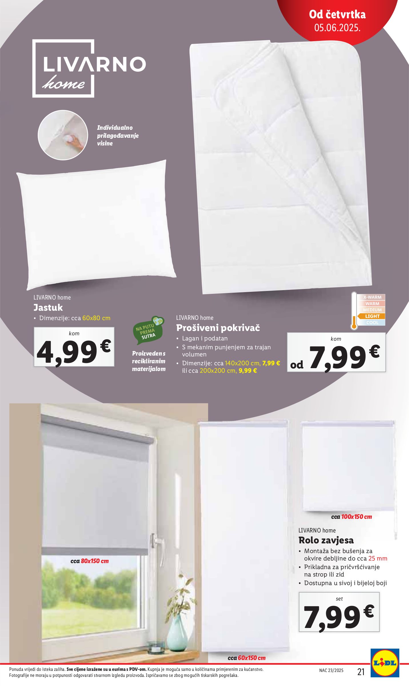 lidl - Prelistajte katalog Lidl, vrijedi od 05.06. do 08.06. - page: 21 lidl - Prelistajte katalog Lidl, vrijedi od 05.06. do 08.06. - page: 21
