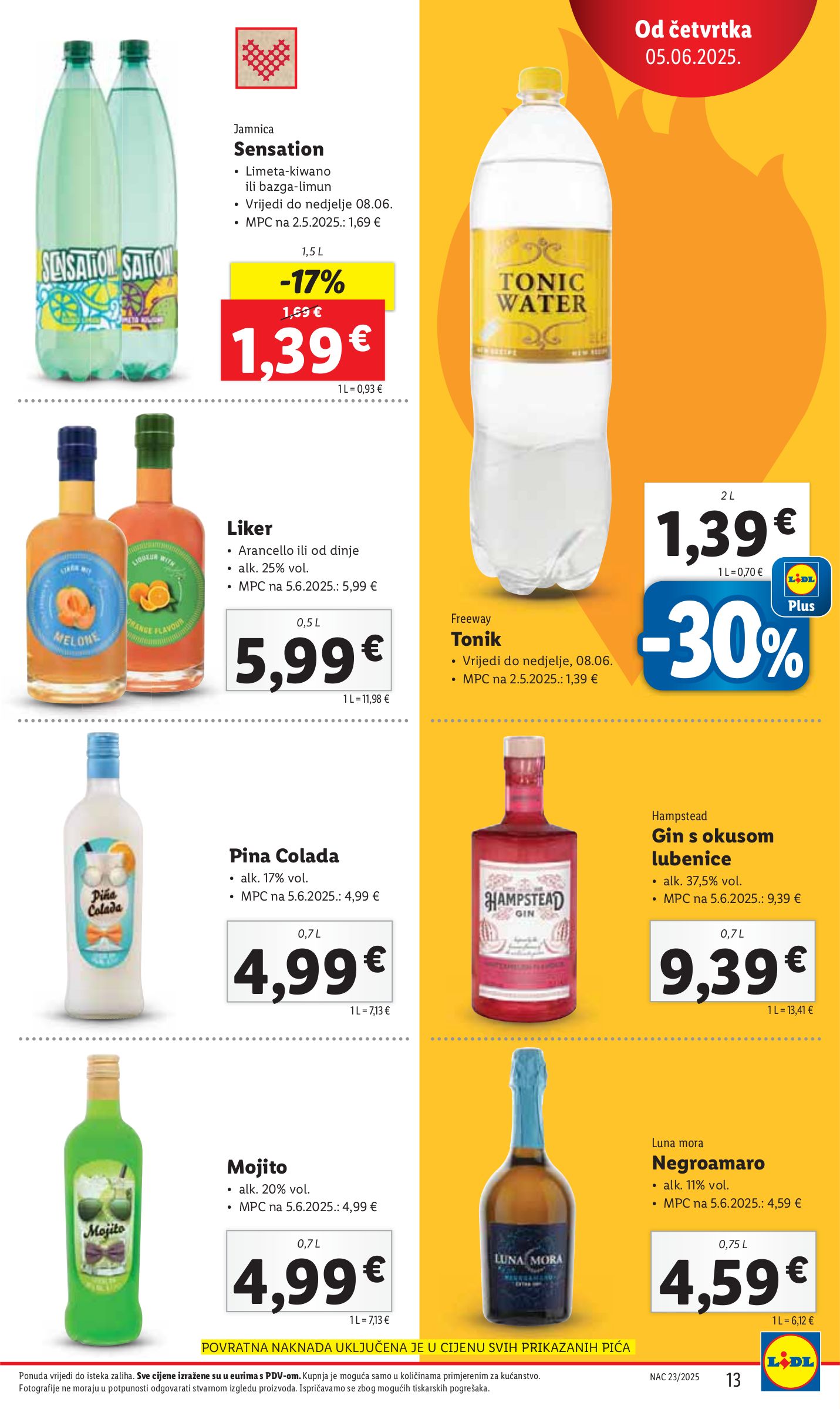 lidl - Prelistajte katalog Lidl, vrijedi od 05.06. do 08.06. - page: 13 lidl - Prelistajte katalog Lidl, vrijedi od 05.06. do 08.06. - page: 13