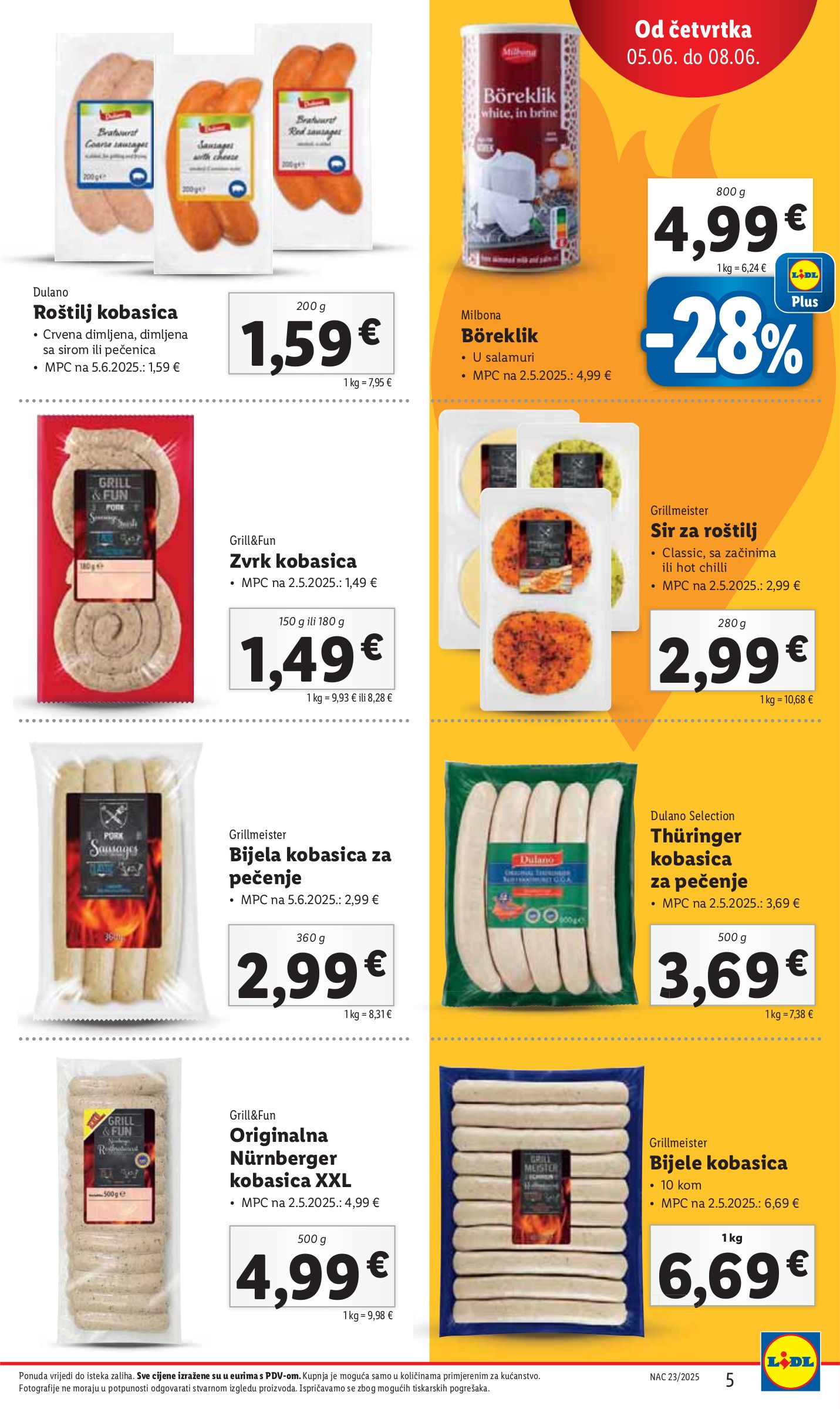 lidl - Prelistajte katalog Lidl, vrijedi od 05.06. do 08.06. - page: 5 lidl - Prelistajte katalog Lidl, vrijedi od 05.06. do 08.06. - page: 5