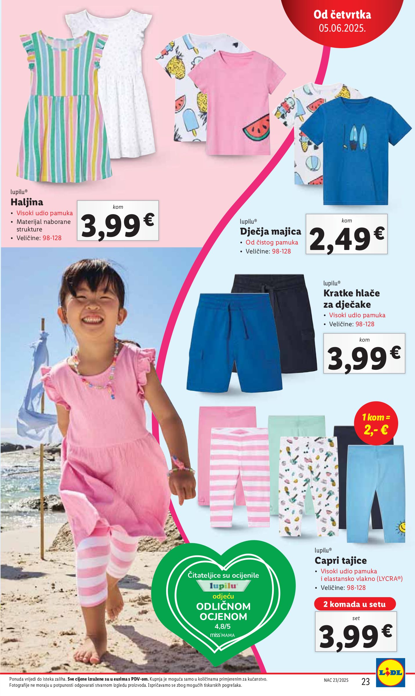 lidl - Prelistajte katalog Lidl, vrijedi od 05.06. do 08.06. - page: 23 lidl - Prelistajte katalog Lidl, vrijedi od 05.06. do 08.06. - page: 23