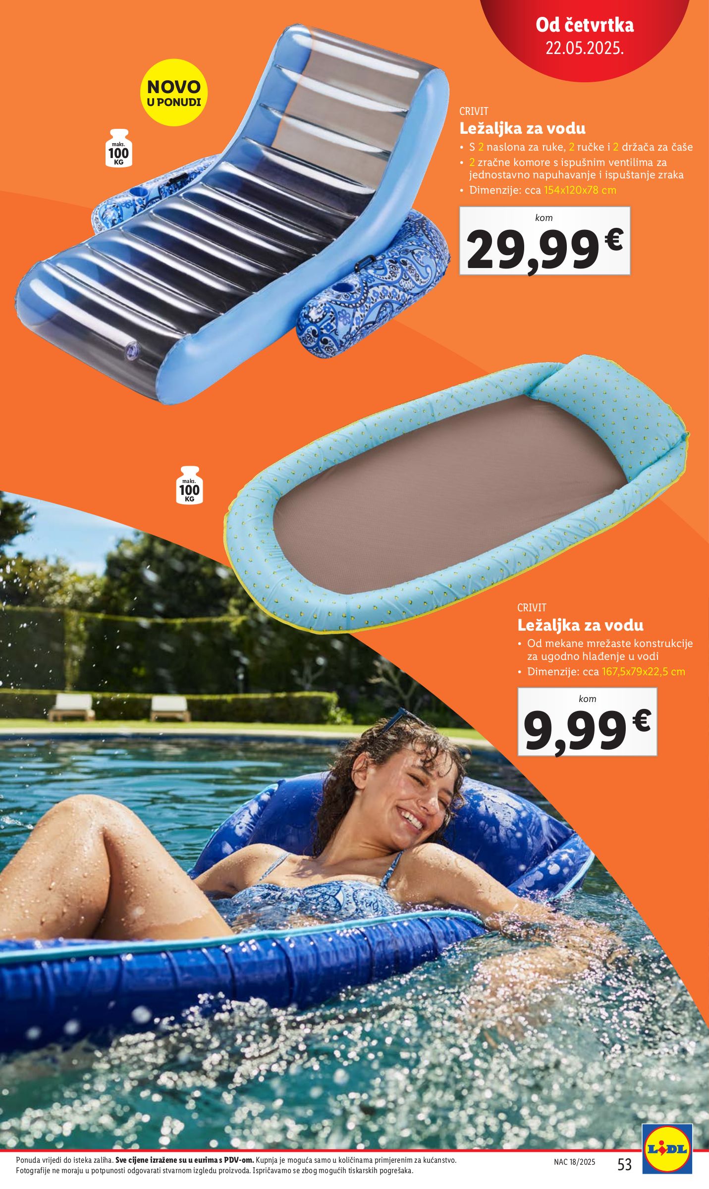 lidl - Prelistajte katalog Lidl - Crivit, vrijedi od 02.06. do 08.06. - page: 53 lidl - Prelistajte katalog Lidl - Crivit, vrijedi od 02.06. do 08.06. - page: 53