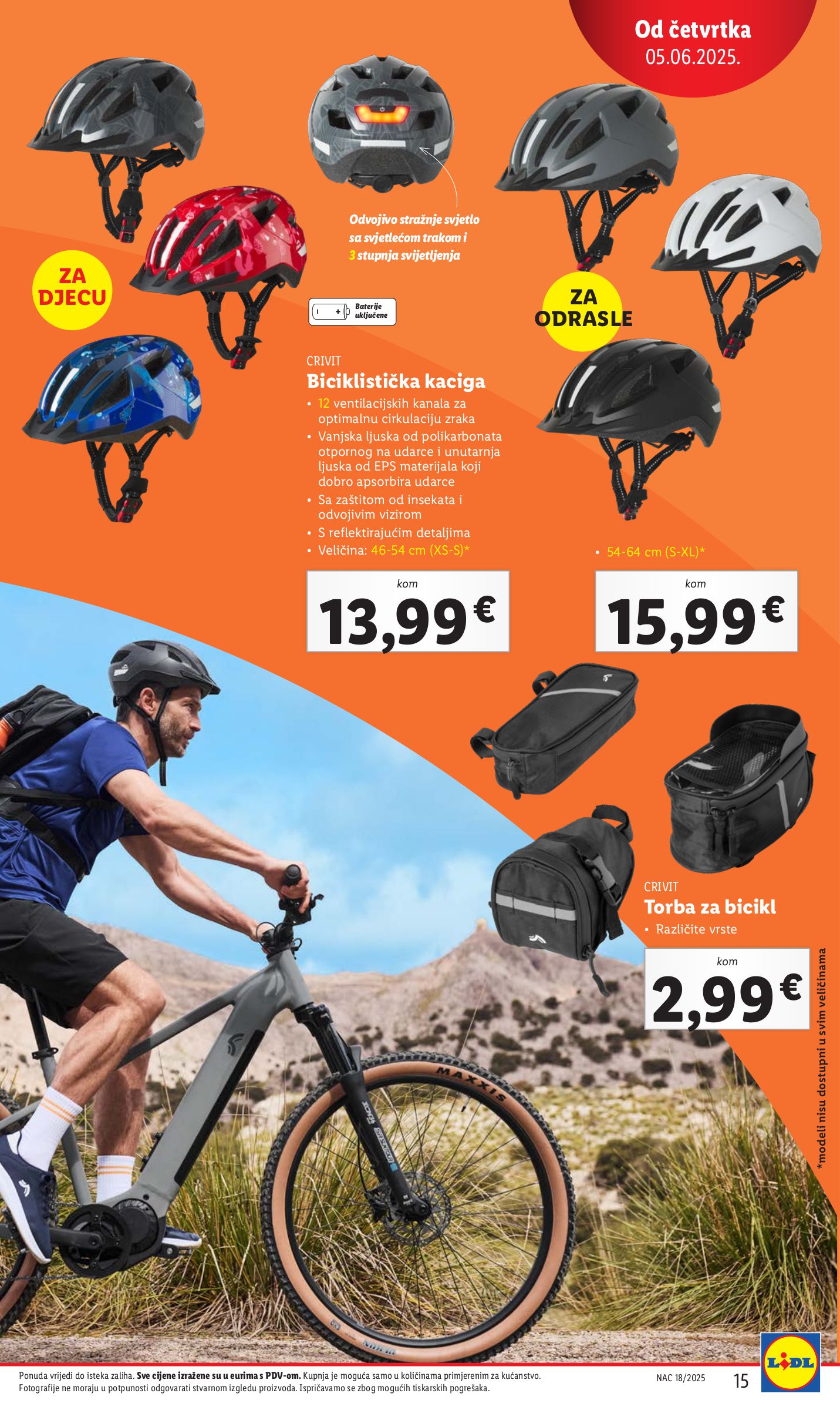 lidl - Prelistajte katalog Lidl - Crivit, vrijedi od 02.06. do 08.06. - page: 15 lidl - Prelistajte katalog Lidl - Crivit, vrijedi od 02.06. do 08.06. - page: 15