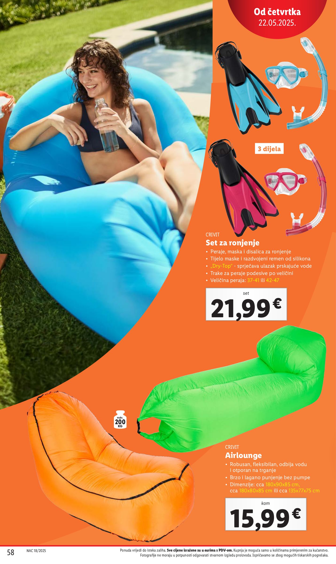 lidl - Prelistajte katalog Lidl - Crivit, vrijedi od 02.06. do 08.06. - page: 58 lidl - Prelistajte katalog Lidl - Crivit, vrijedi od 02.06. do 08.06. - page: 58