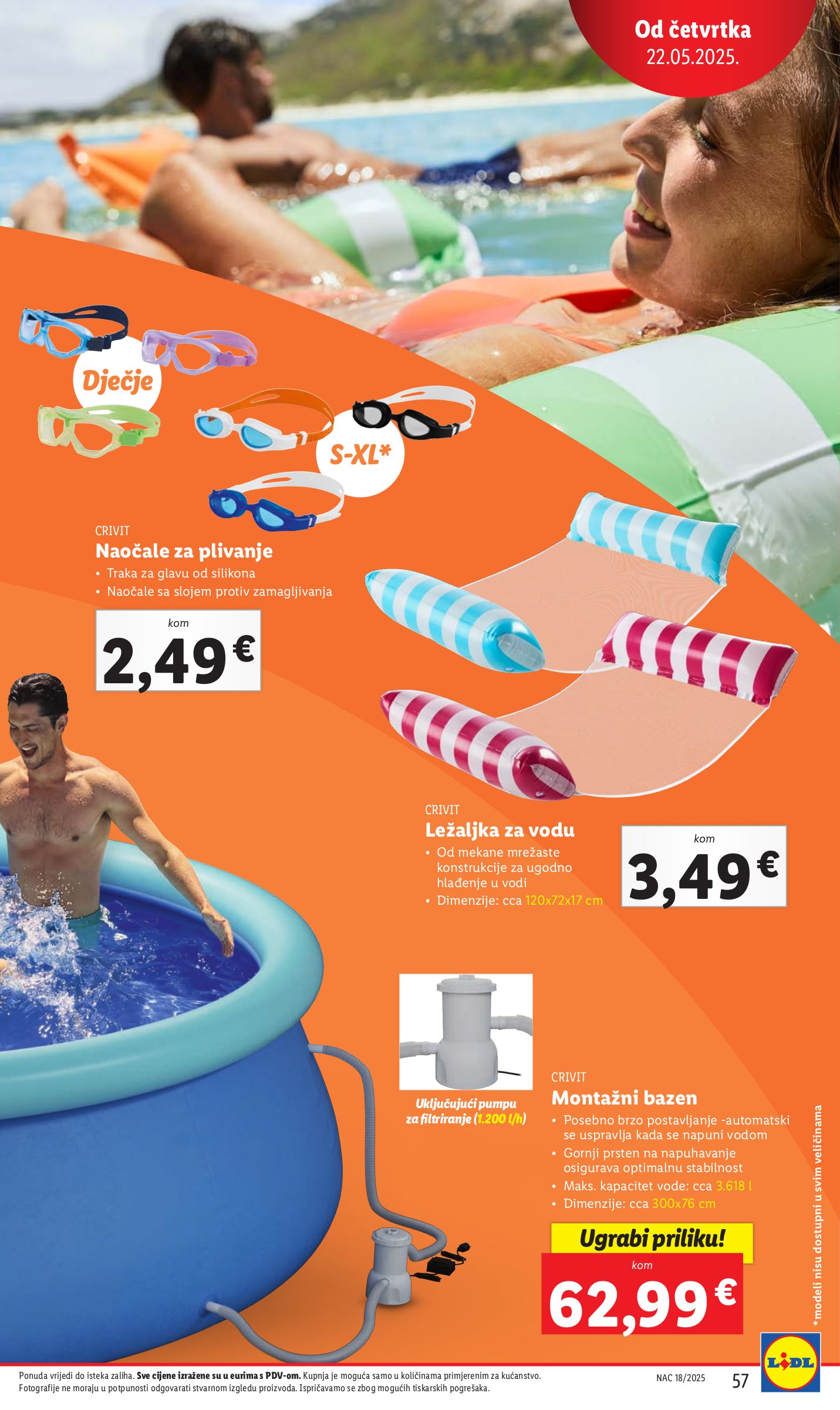 lidl - Prelistajte katalog Lidl - Crivit, vrijedi od 02.06. do 08.06. - page: 57 lidl - Prelistajte katalog Lidl - Crivit, vrijedi od 02.06. do 08.06. - page: 57