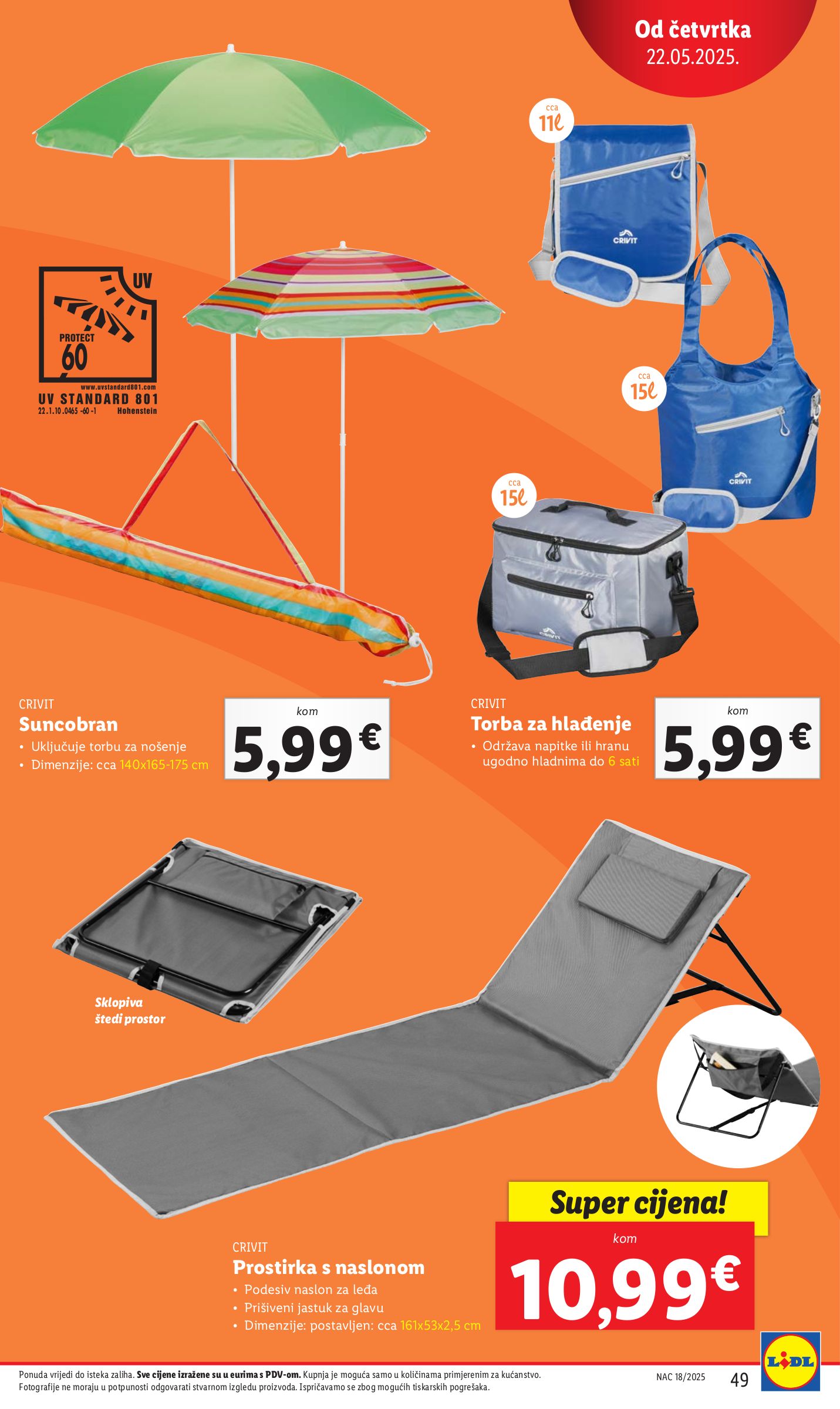 lidl - Prelistajte katalog Lidl - Crivit, vrijedi od 02.06. do 08.06. - page: 49 lidl - Prelistajte katalog Lidl - Crivit, vrijedi od 02.06. do 08.06. - page: 49