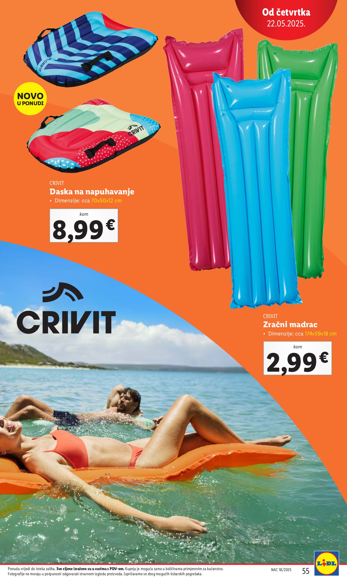 lidl - Prelistajte katalog Lidl - Crivit, vrijedi od 02.06. do 08.06. - page: 55 lidl - Prelistajte katalog Lidl - Crivit, vrijedi od 02.06. do 08.06. - page: 55