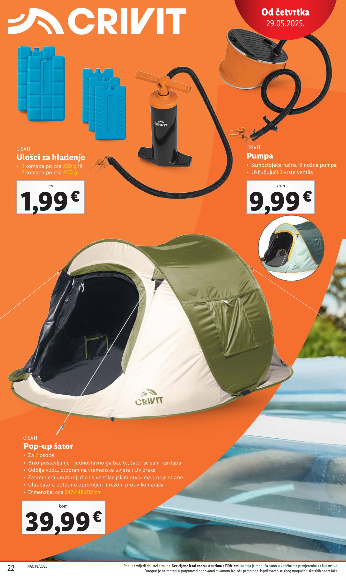 lidl - Prelistajte katalog Lidl - Crivit, vrijedi od 02.06. do 08.06. - page: 22 lidl - Prelistajte katalog Lidl - Crivit, vrijedi od 02.06. do 08.06. - page: 22