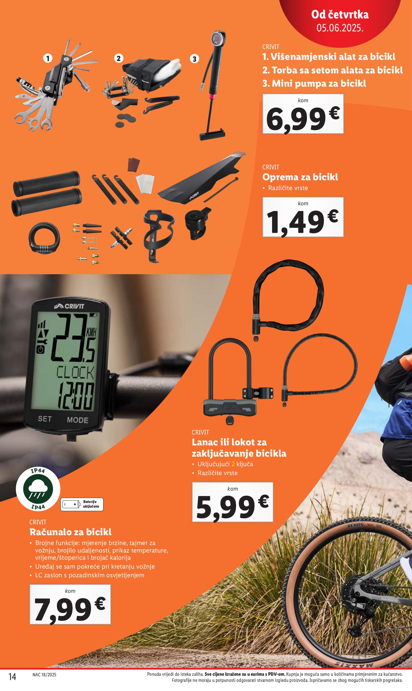 lidl - Prelistajte katalog Lidl - Crivit, vrijedi od 02.06. do 08.06. - page: 14 lidl - Prelistajte katalog Lidl - Crivit, vrijedi od 02.06. do 08.06. - page: 14