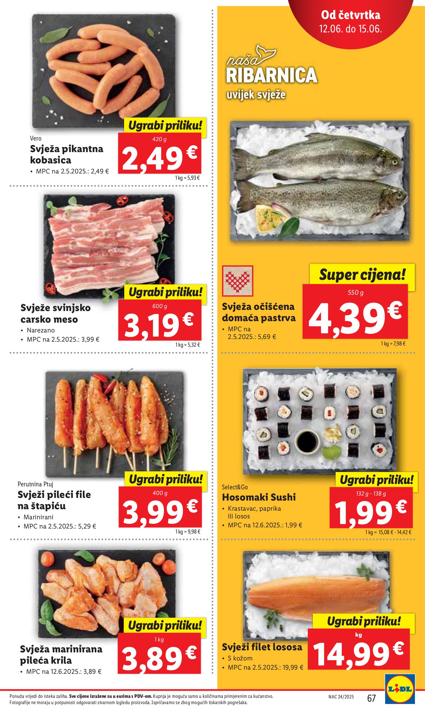 lidl - Prelistajte katalog Lidl, vrijedi od 09.06. do 15.06. - page: 67