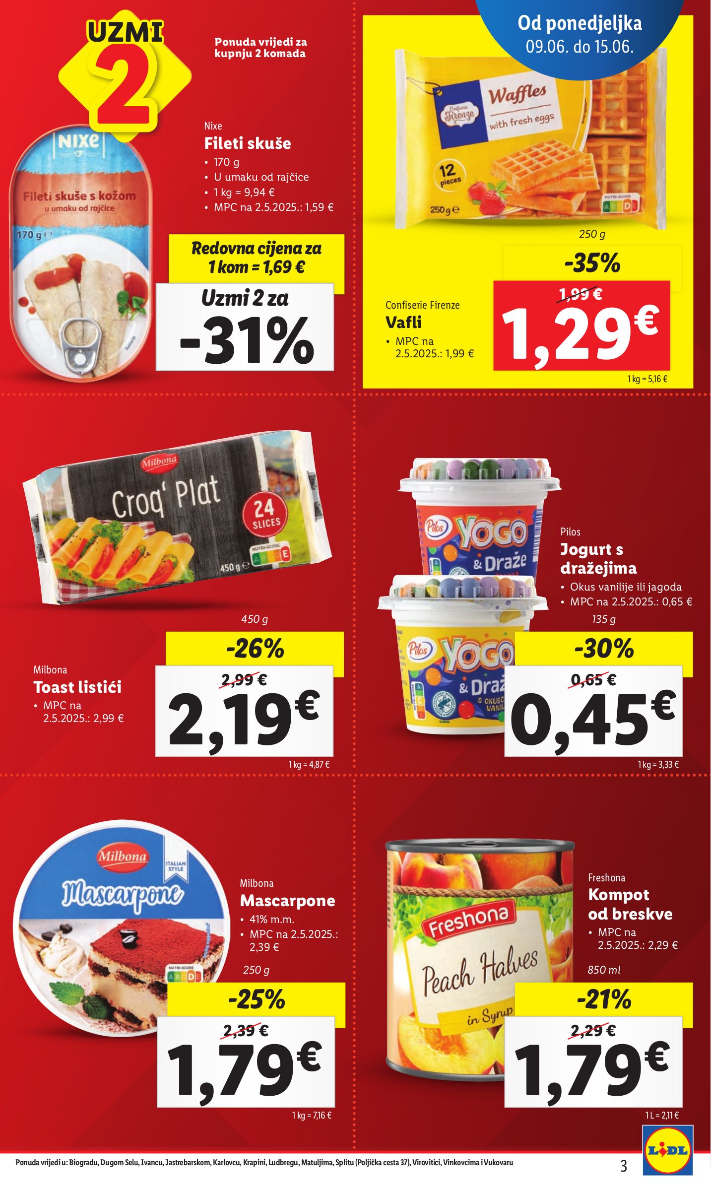 lidl - Prelistajte katalog Lidl - Super Ponuda, vrijedi od 09.06. do 15.06. - page: 3