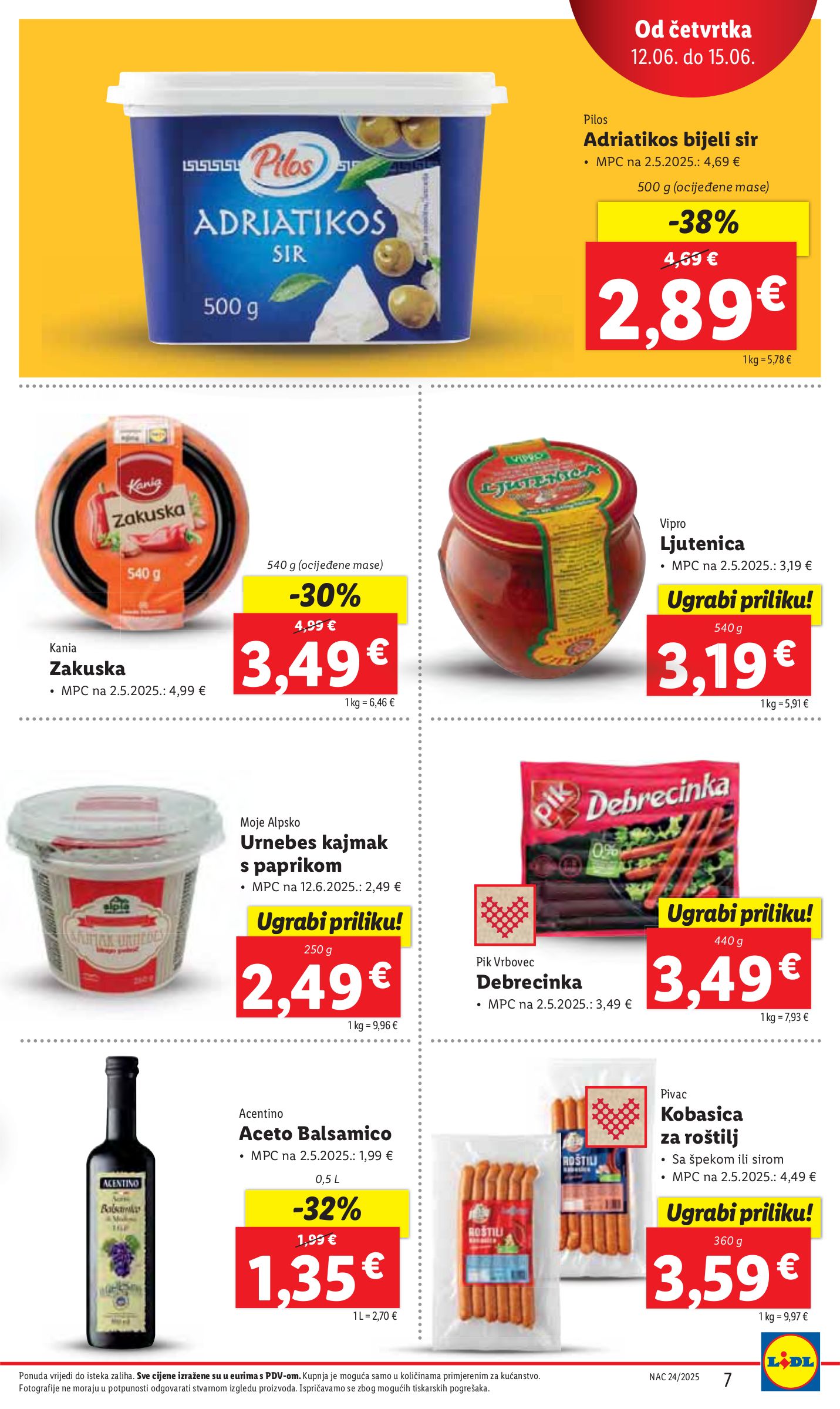 lidl - Prelistajte katalog Lidl, vrijedi od 12.06. do 15.06. - page: 7