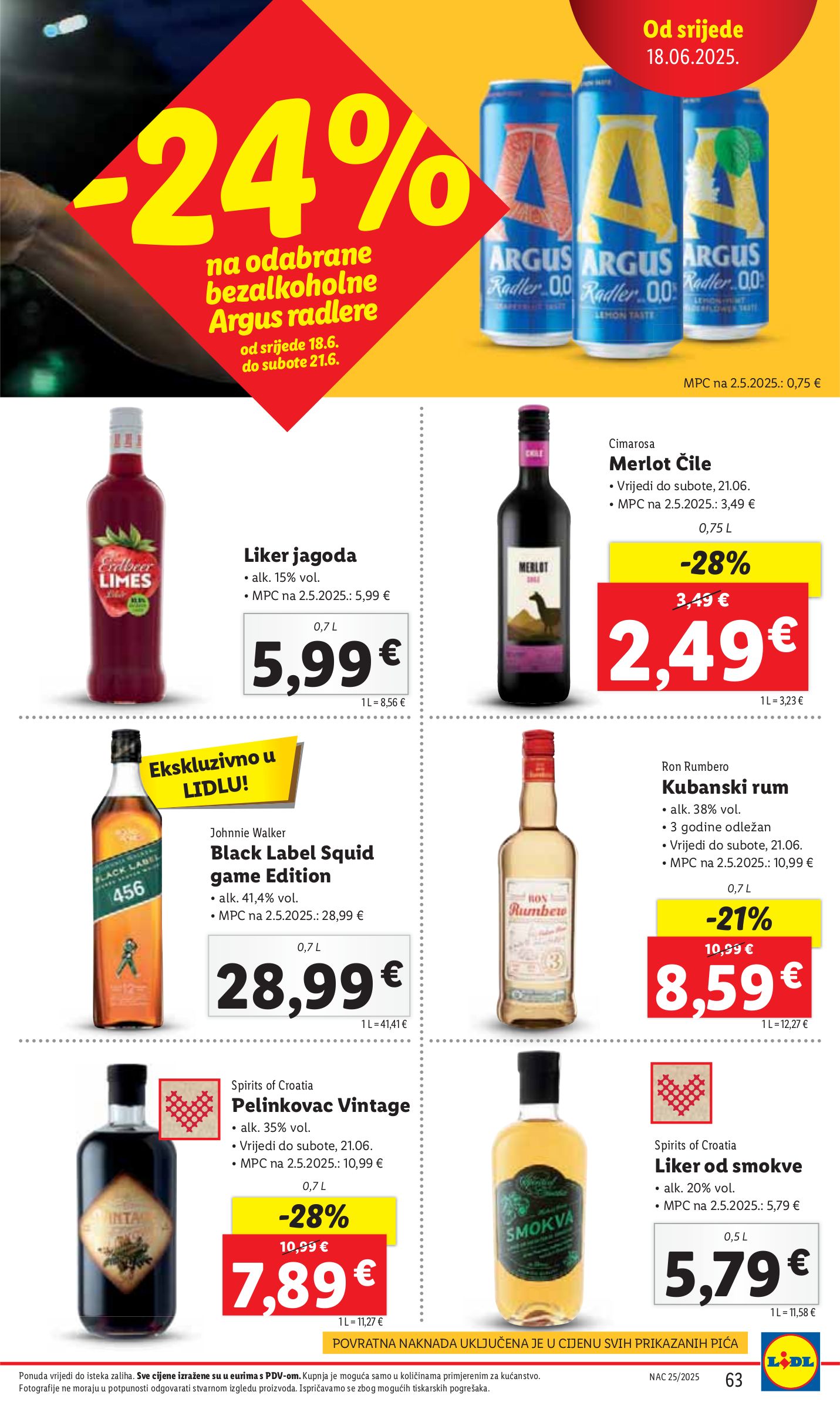 lidl - Prelistajte katalog Lidl, vrijedi od 16.06. do 21.06. - page: 63