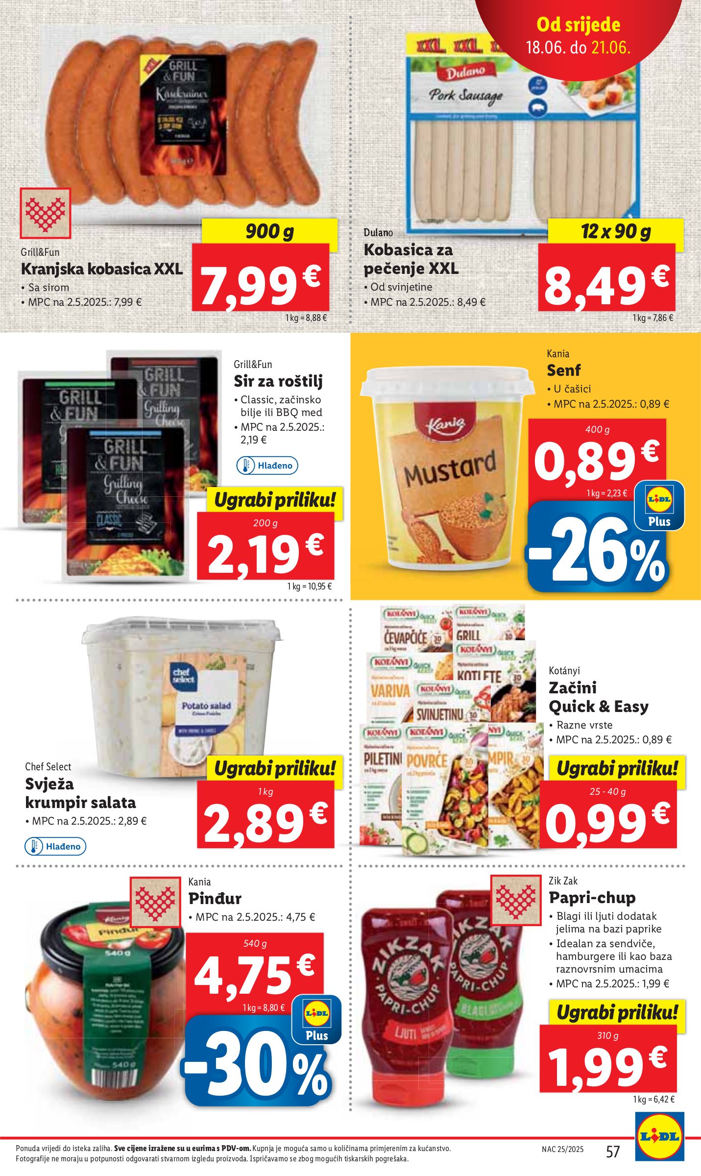 lidl - Prelistajte katalog Lidl, vrijedi od 16.06. do 21.06. - page: 57