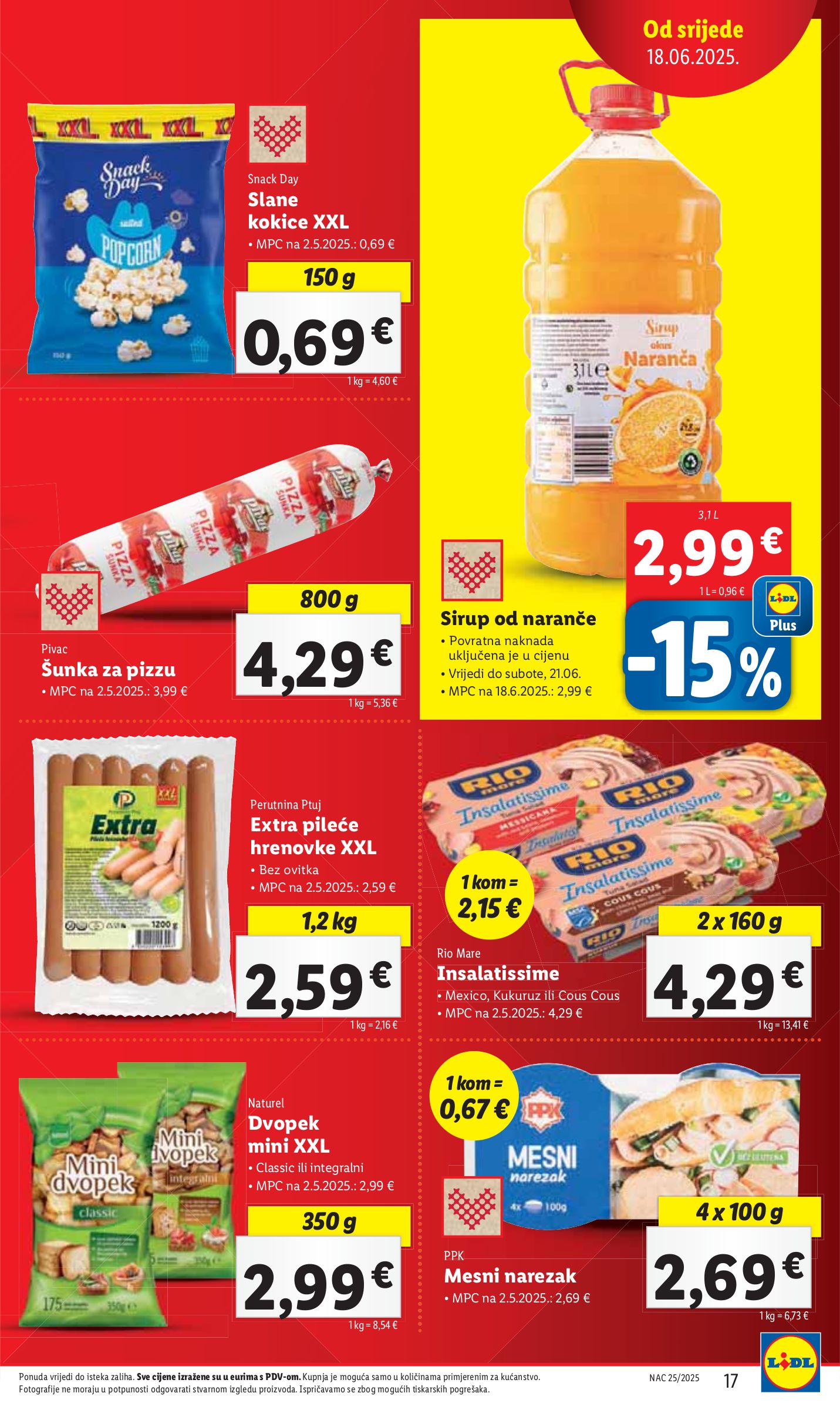 lidl - Prelistajte katalog Lidl, vrijedi od 18.06. do 21.06. - page: 17