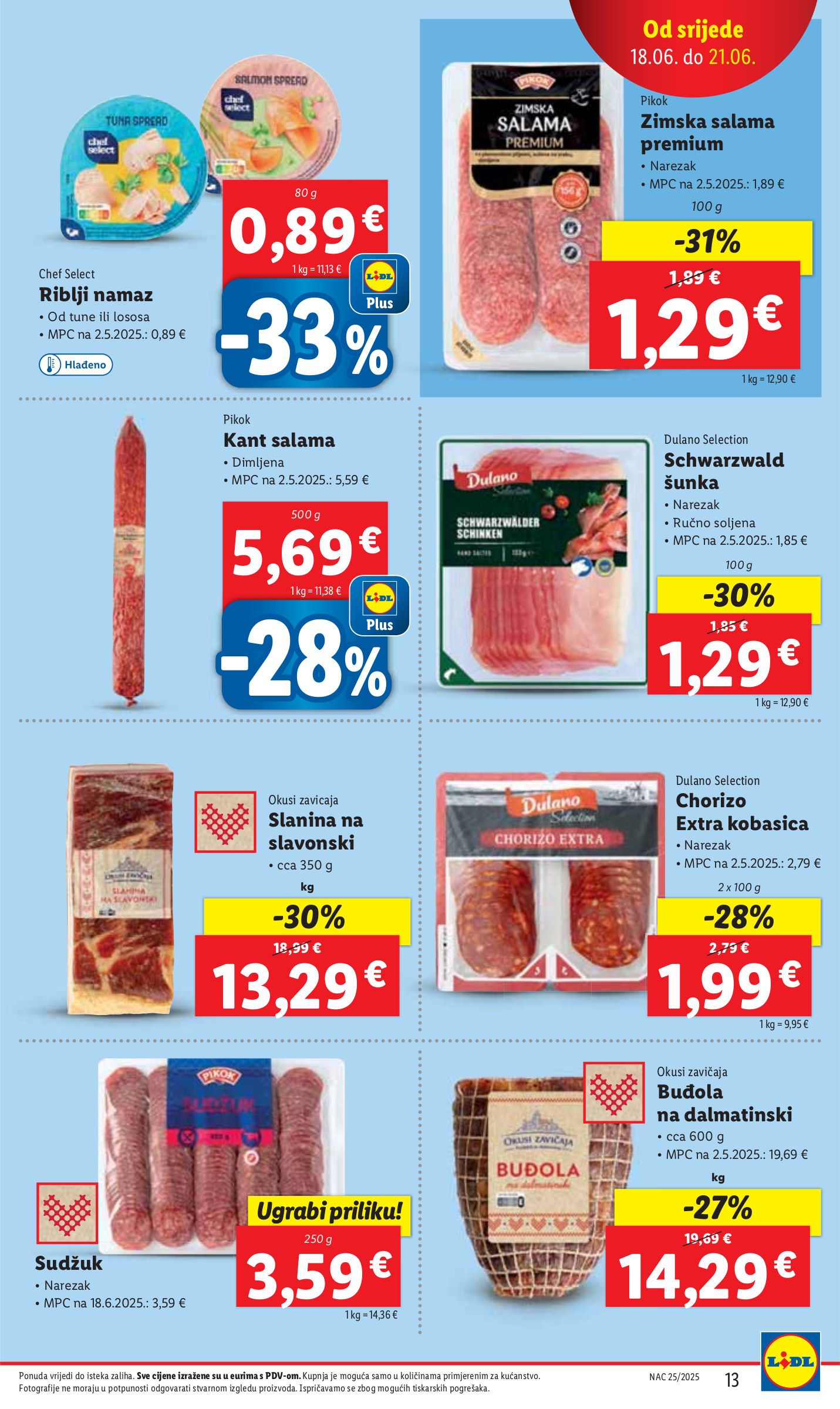 lidl - Prelistajte katalog Lidl, vrijedi od 18.06. do 21.06. - page: 13
