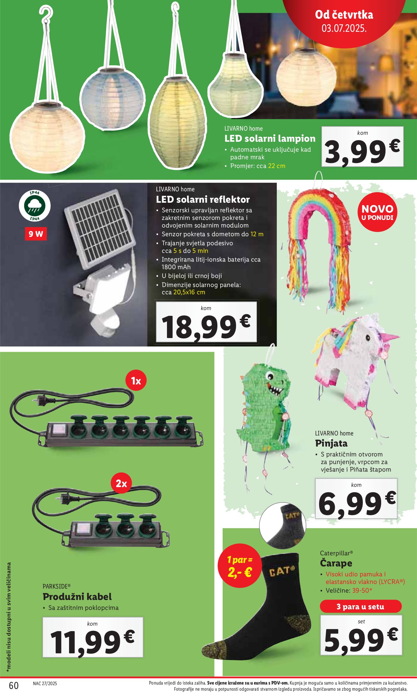 lidl - Prelistajte katalog Lidl, vrijedi od 30.06. do 06.07. - page: 60 lidl - Prelistajte katalog Lidl, vrijedi od 30.06. do 06.07. - page: 60