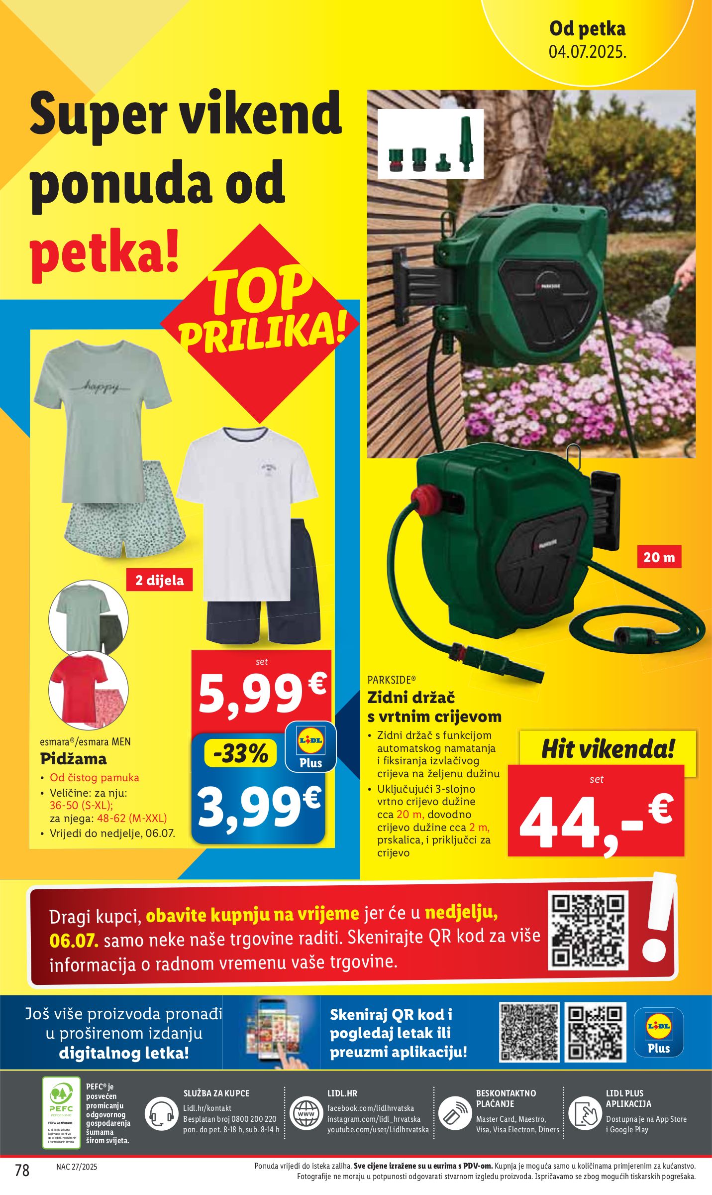 lidl - Prelistajte katalog Lidl, vrijedi od 30.06. do 06.07. - page: 78 lidl - Prelistajte katalog Lidl, vrijedi od 30.06. do 06.07. - page: 78