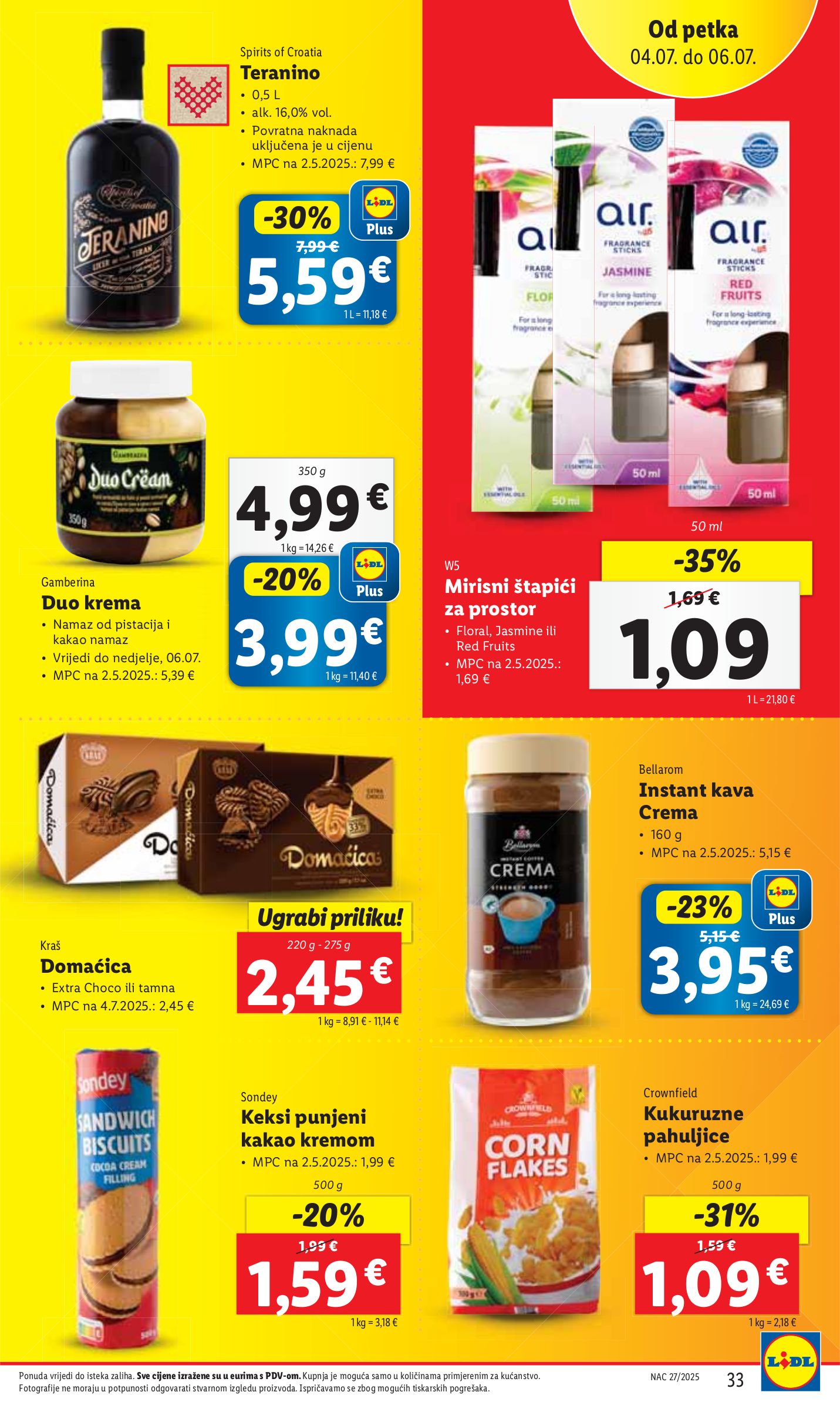 lidl - Prelistajte katalog Lidl, vrijedi od 03.07. do 06.07. - page: 33