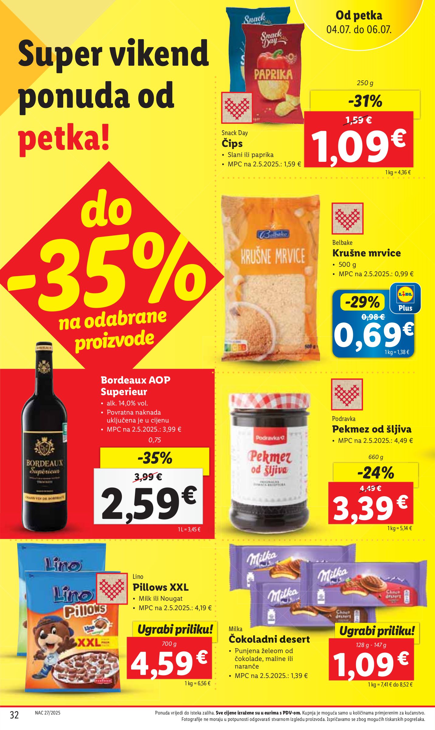 lidl - Prelistajte katalog Lidl, vrijedi od 03.07. do 06.07. - page: 32