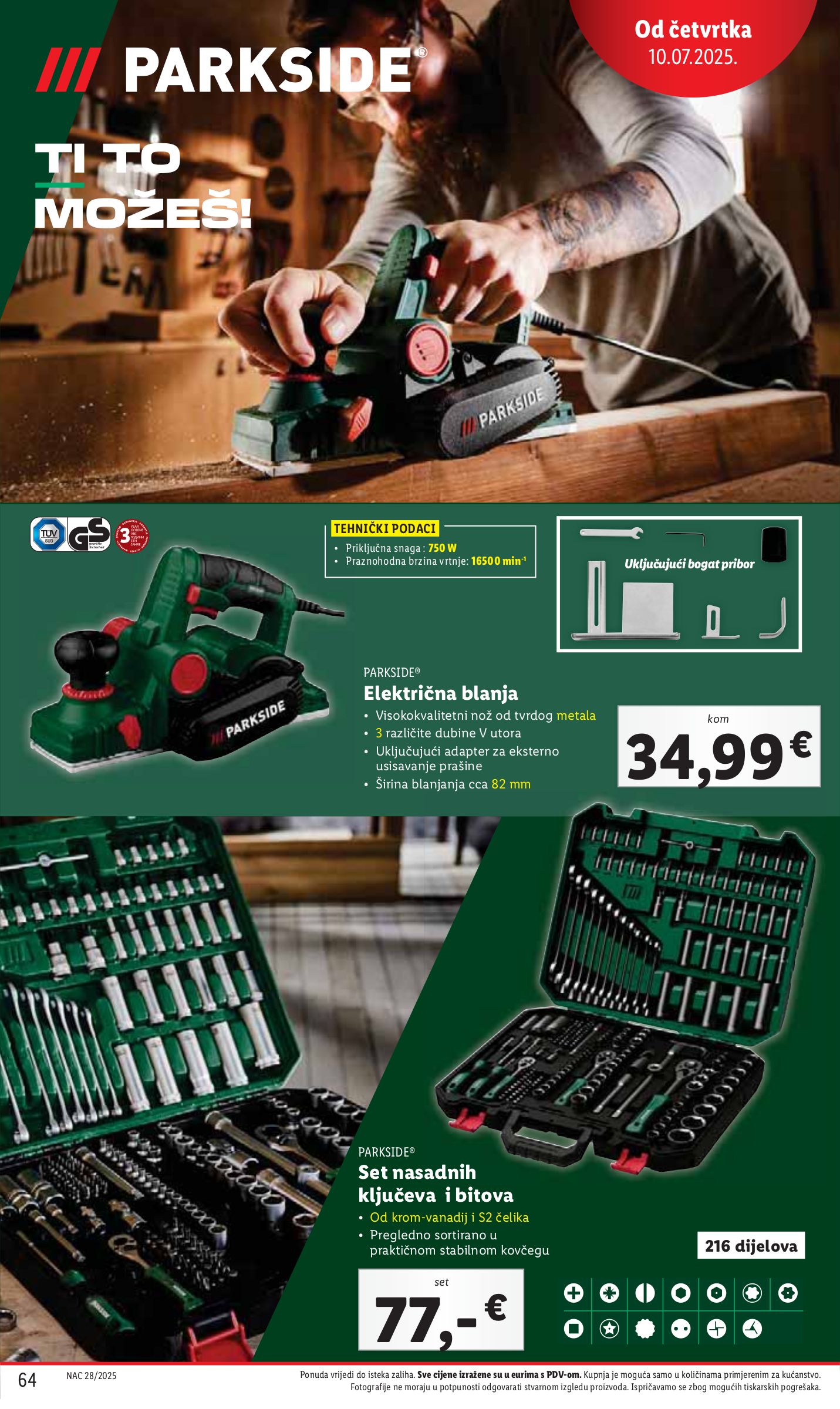 lidl - Prelistajte katalog Lidl, vrijedi od 07.07. do 13.07. - page: 64 lidl - Prelistajte katalog Lidl, vrijedi od 07.07. do 13.07. - page: 64