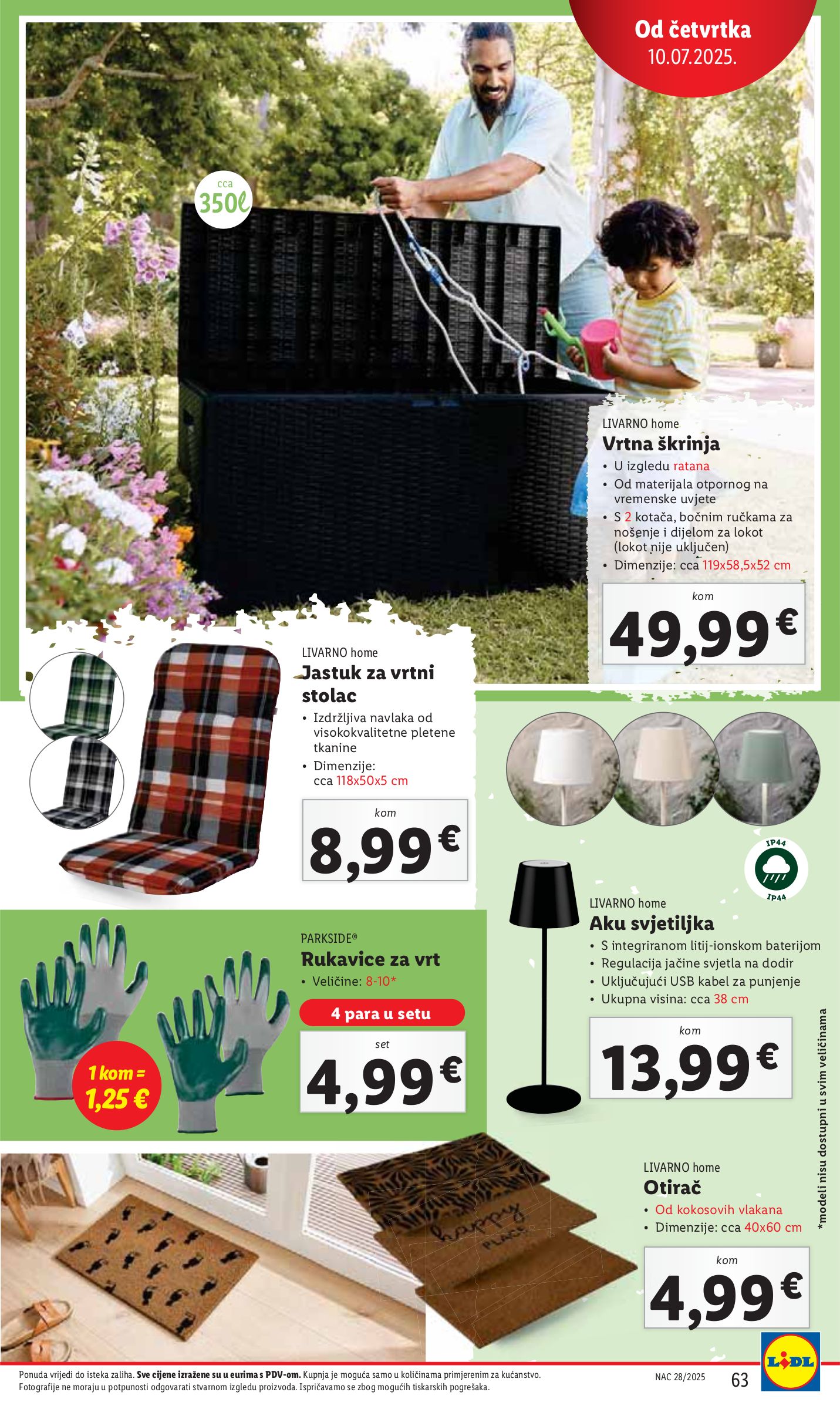 lidl - Prelistajte katalog Lidl, vrijedi od 07.07. do 13.07. - page: 63 lidl - Prelistajte katalog Lidl, vrijedi od 07.07. do 13.07. - page: 63