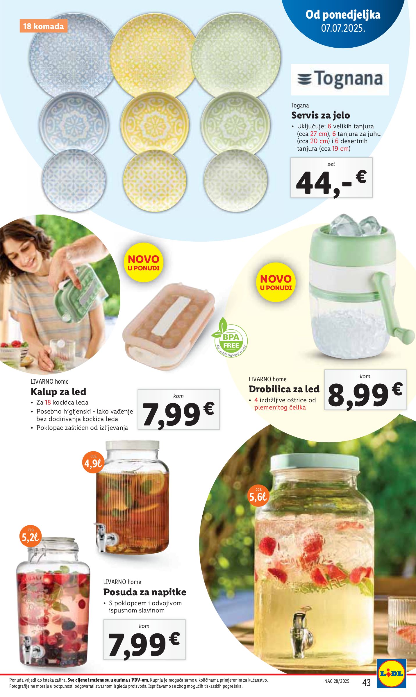 lidl - Prelistajte katalog Lidl, vrijedi od 07.07. do 13.07. - page: 43 lidl - Prelistajte katalog Lidl, vrijedi od 07.07. do 13.07. - page: 43