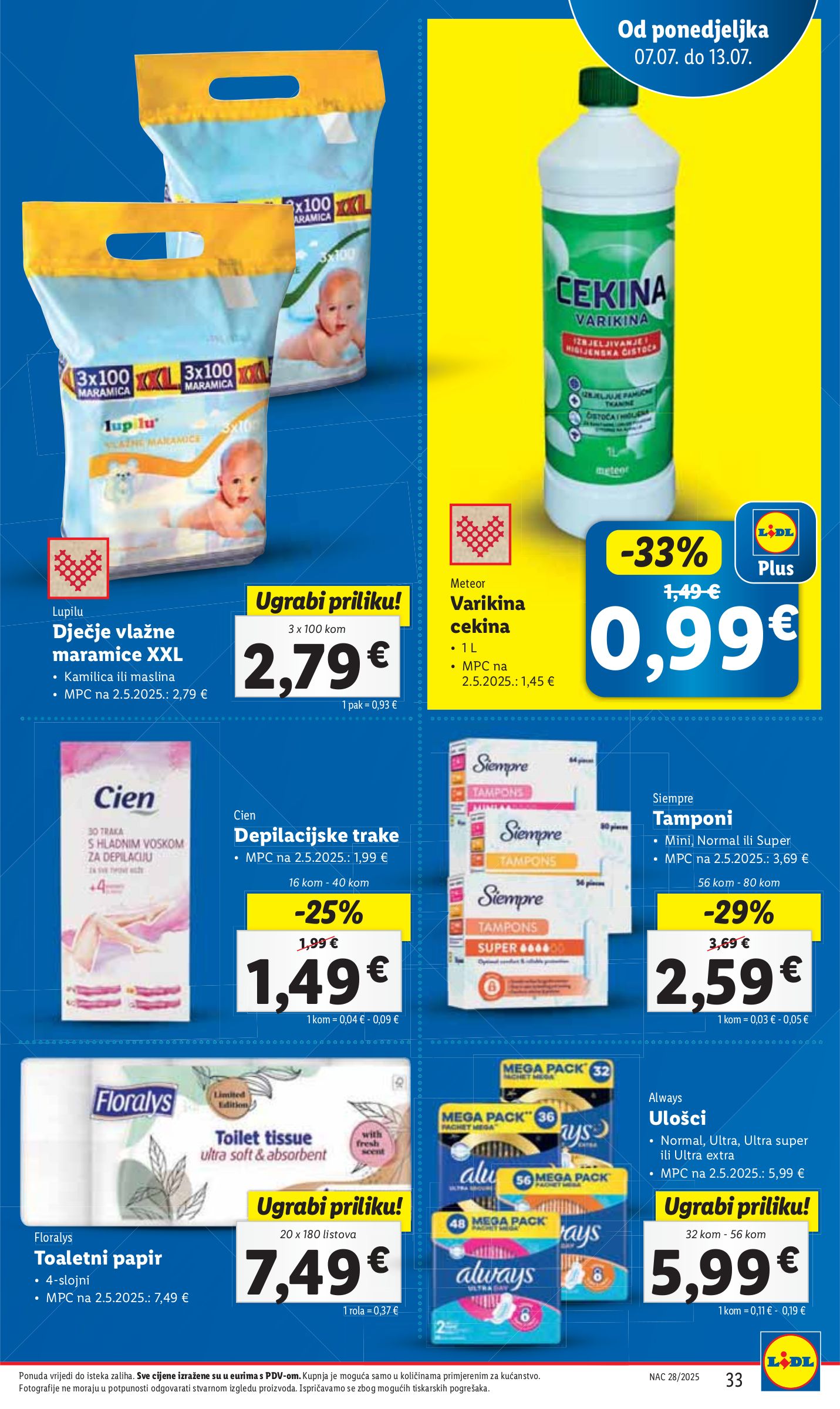 lidl - Prelistajte katalog Lidl, vrijedi od 07.07. do 13.07. - page: 33 lidl - Prelistajte katalog Lidl, vrijedi od 07.07. do 13.07. - page: 33