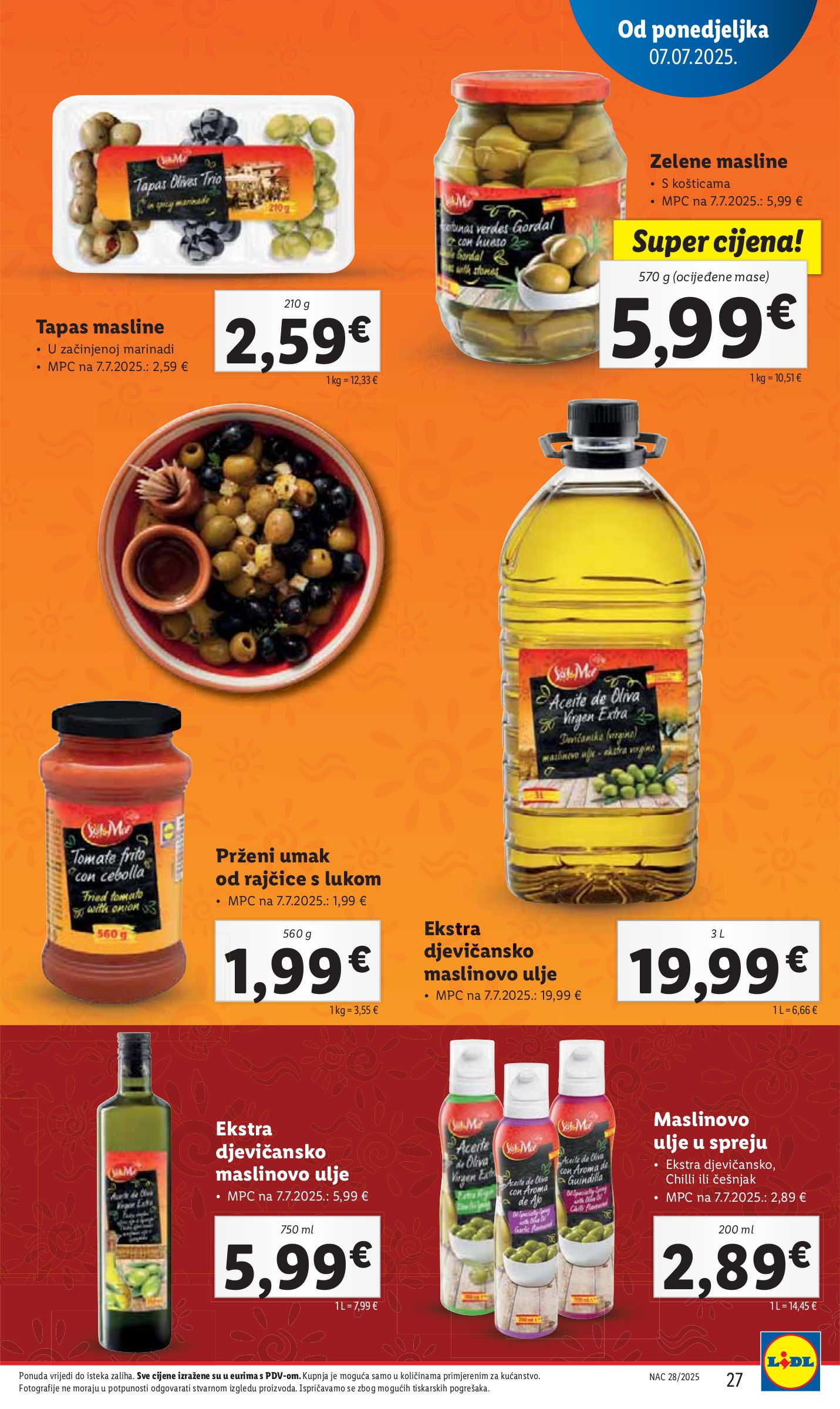 lidl - Prelistajte katalog Lidl, vrijedi od 07.07. do 13.07. - page: 27 lidl - Prelistajte katalog Lidl, vrijedi od 07.07. do 13.07. - page: 27