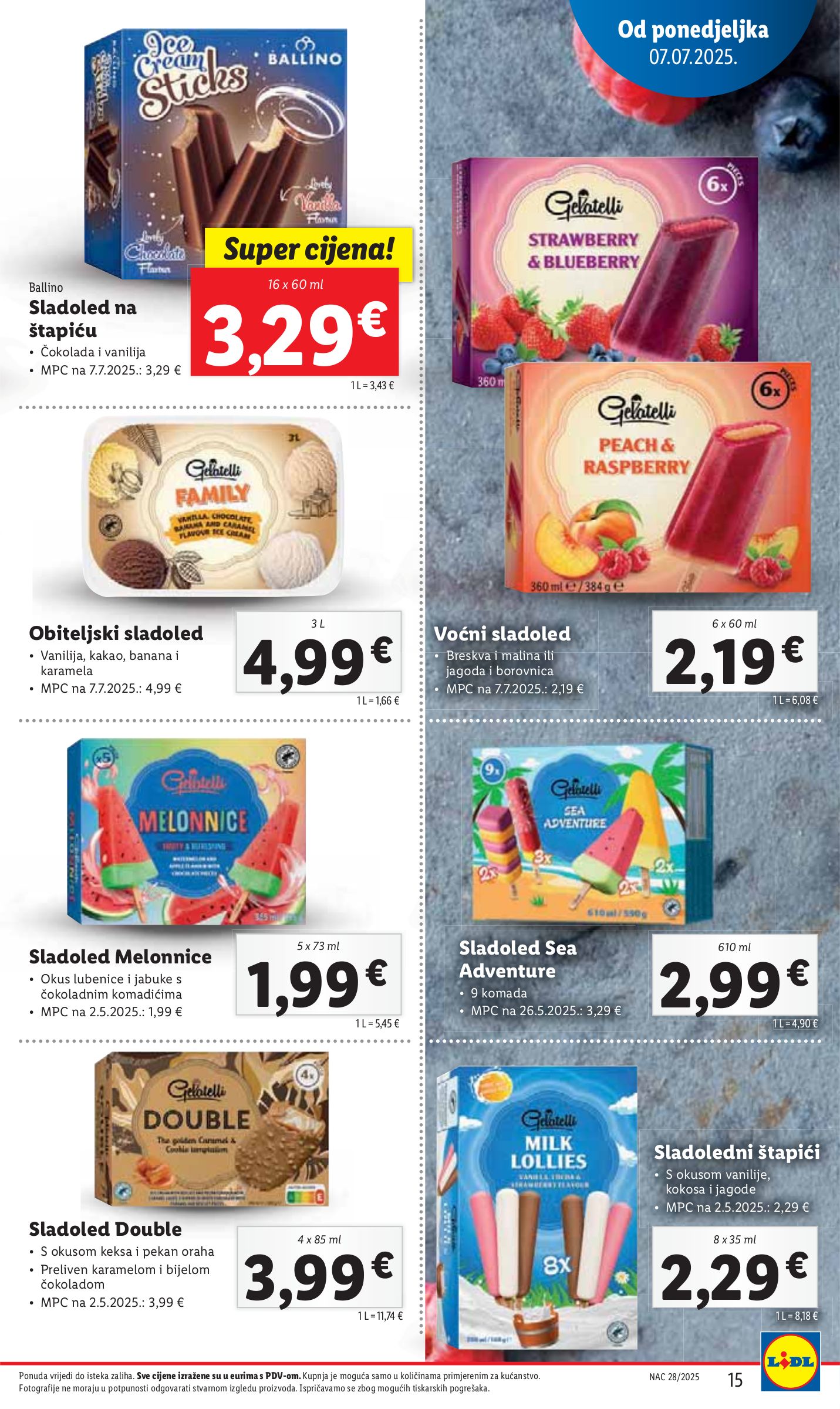 lidl - Prelistajte katalog Lidl, vrijedi od 07.07. do 13.07. - page: 15 lidl - Prelistajte katalog Lidl, vrijedi od 07.07. do 13.07. - page: 15