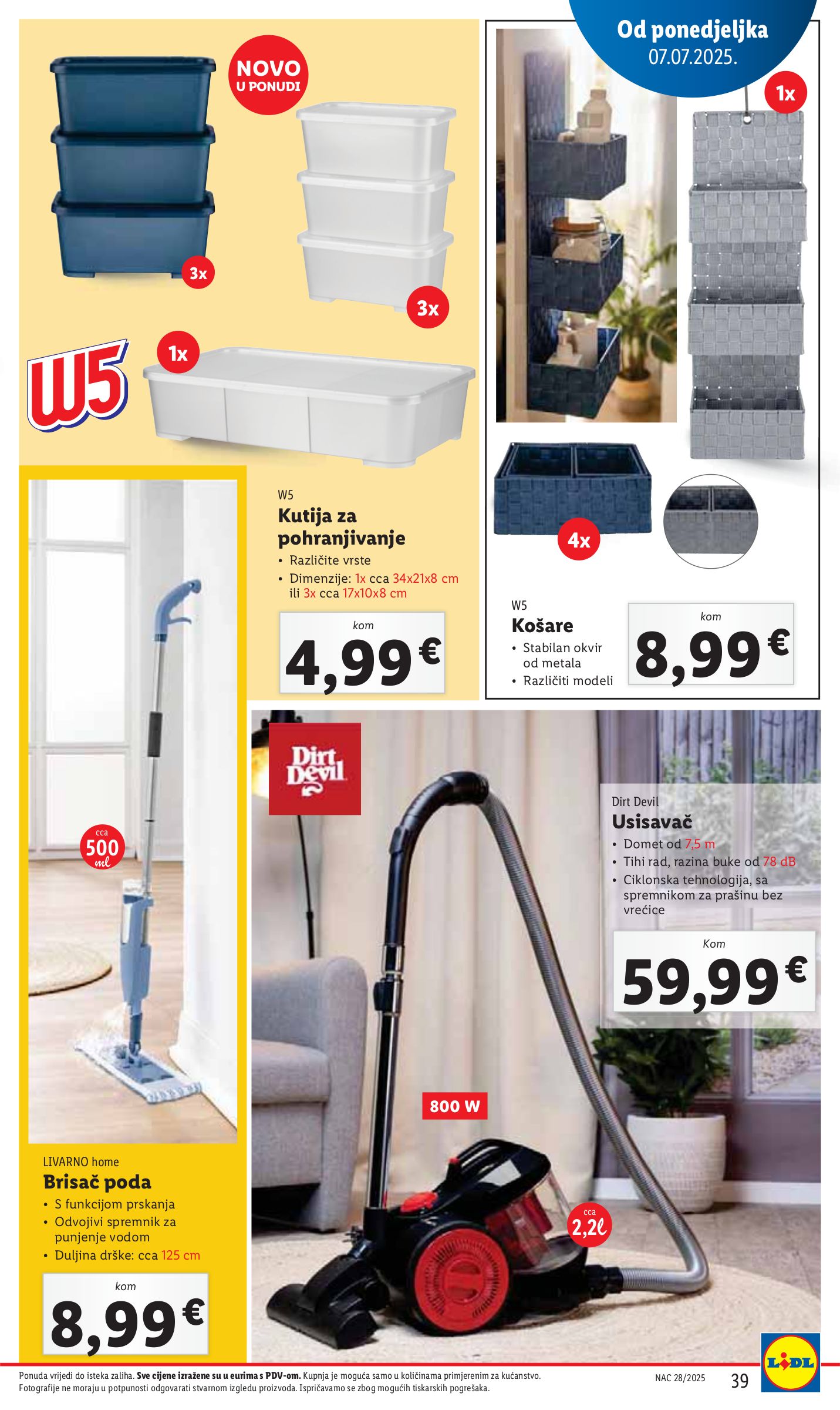 lidl - Prelistajte katalog Lidl, vrijedi od 07.07. do 13.07. - page: 39 lidl - Prelistajte katalog Lidl, vrijedi od 07.07. do 13.07. - page: 39