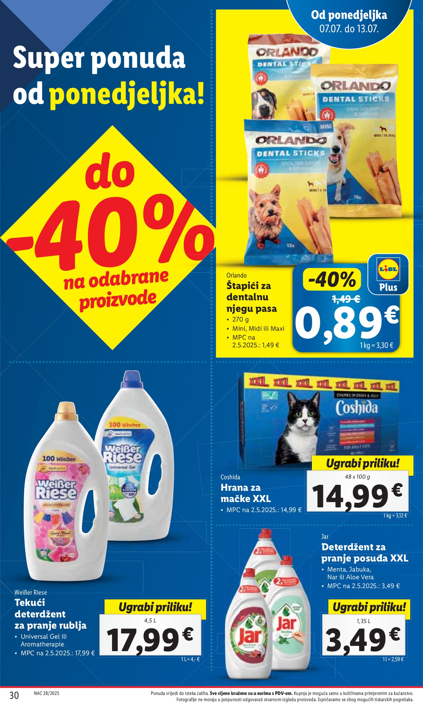 lidl - Prelistajte katalog Lidl, vrijedi od 07.07. do 13.07. - page: 30 lidl - Prelistajte katalog Lidl, vrijedi od 07.07. do 13.07. - page: 30